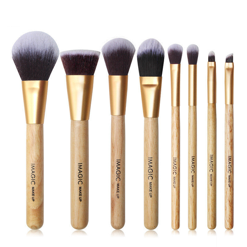 8-Piece Multi-Purpose Makeup Brush Set – Soft Synthetic Bristles