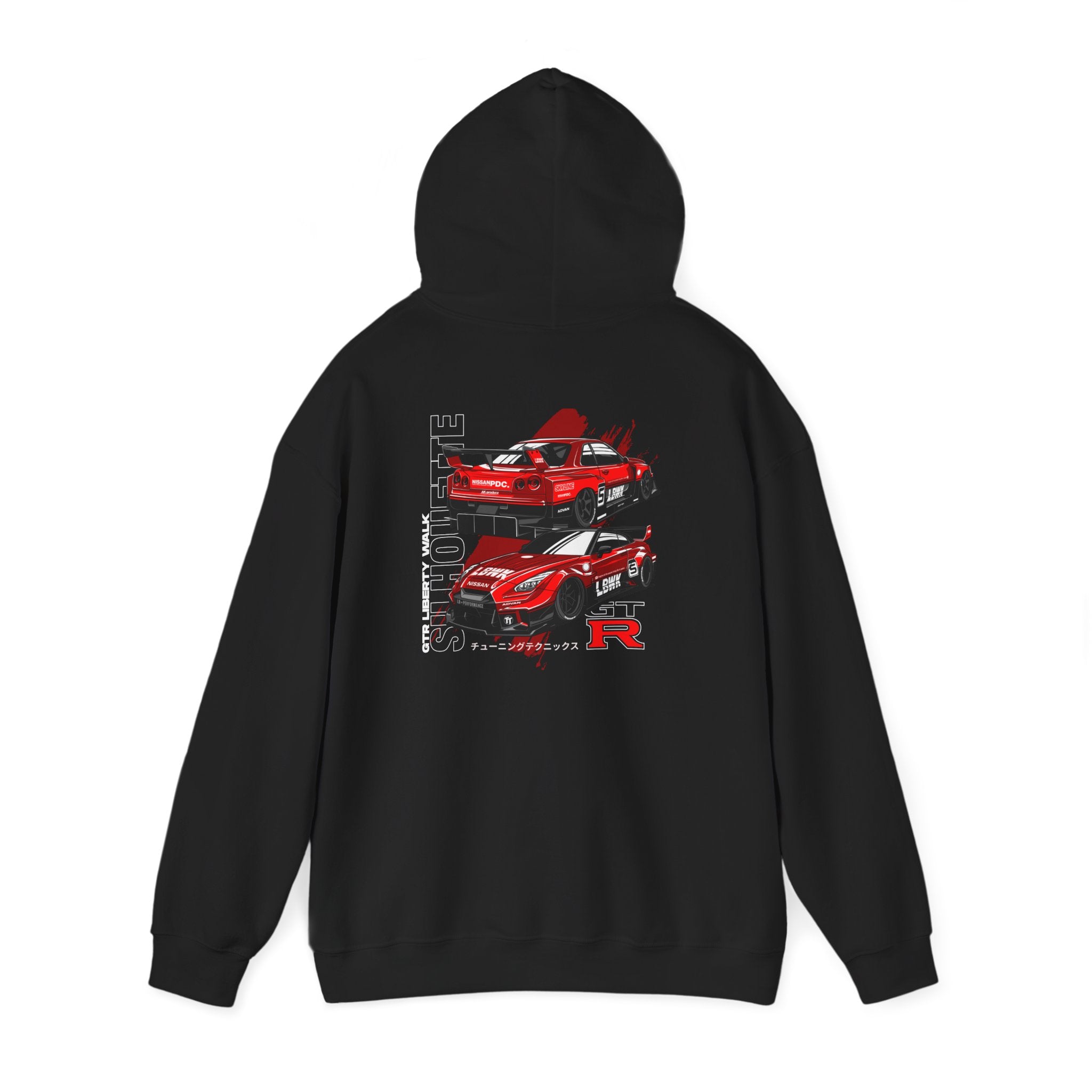 Liberty Walk Silhouette Nissan GT-R R35 Hoodie