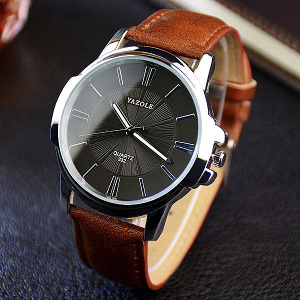 YAZOLE Men's Luxury Quartz Watch – Business & Casual Style