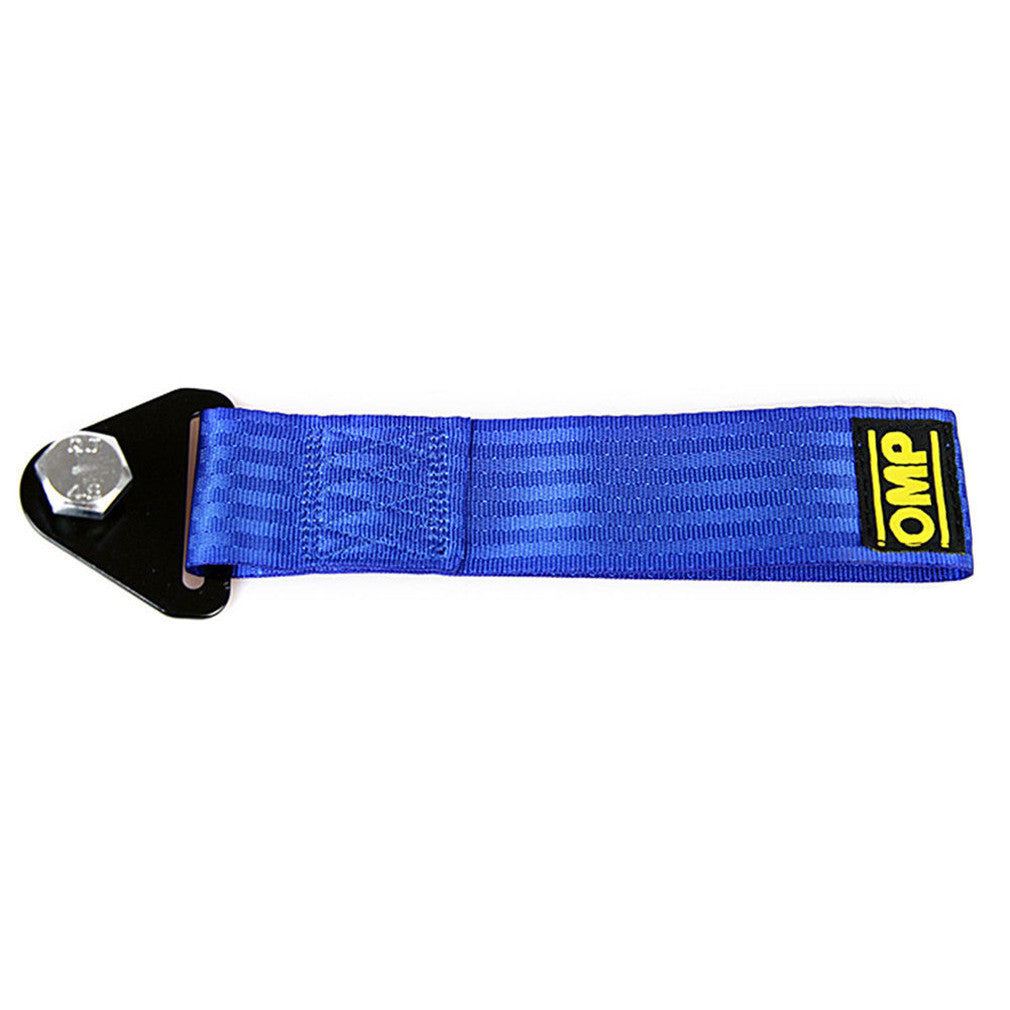 Universal High-Strength Nylon Car Racing Tow Strap - 2 Ton Load Capacity