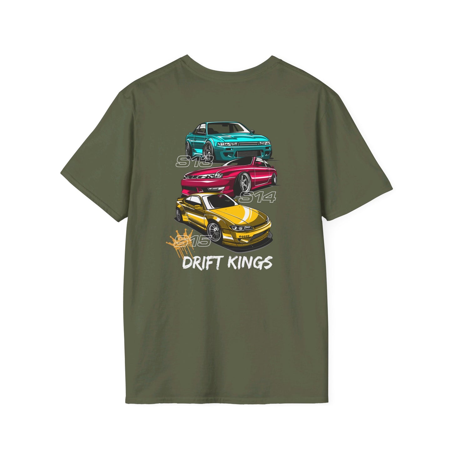 Drift Kings S-Chassis T-Shirt – Celebrate the Legendary S13, S14, and S15