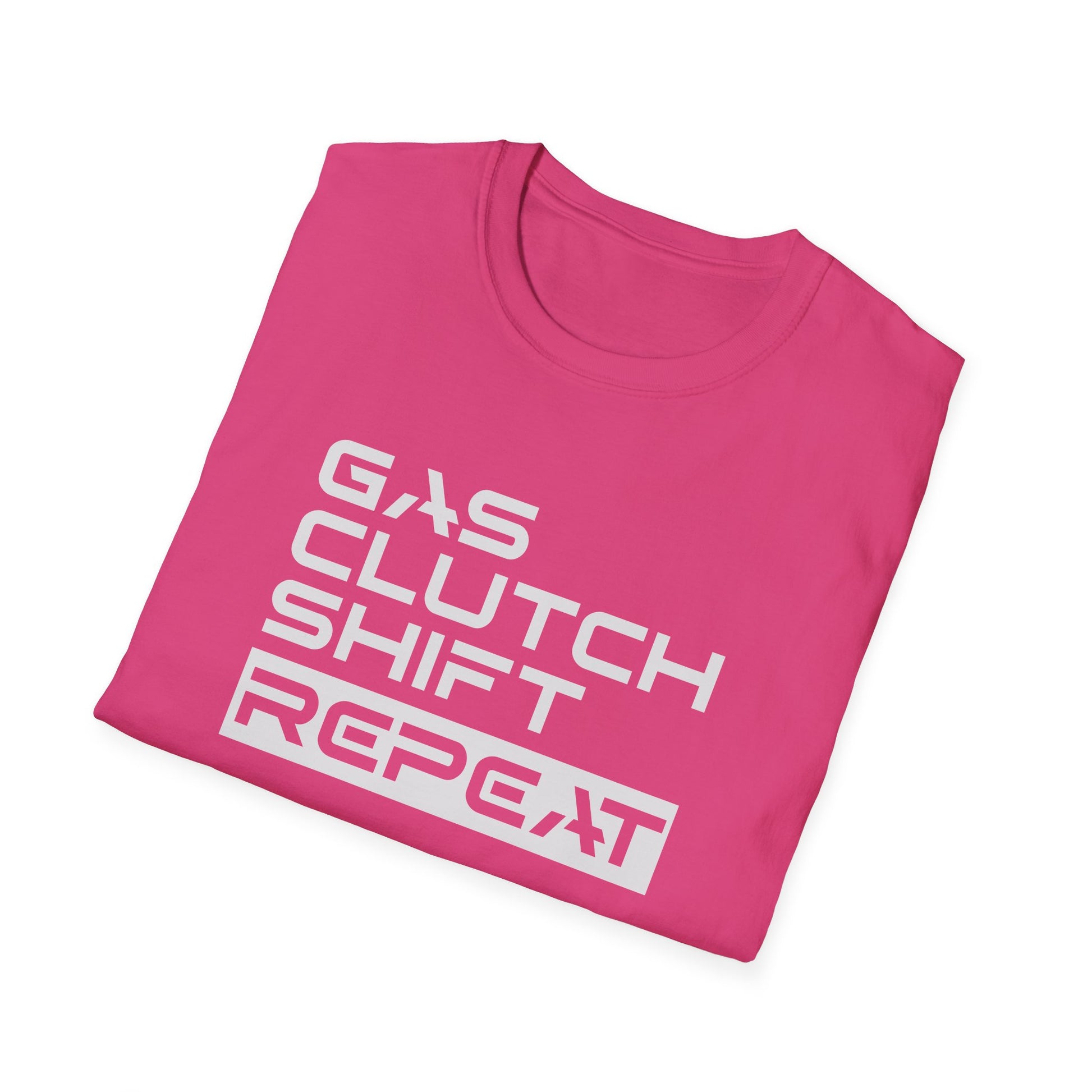 Gas, Clutch, Shift, Repeat T-Shirt, Manual Transmission Shirt