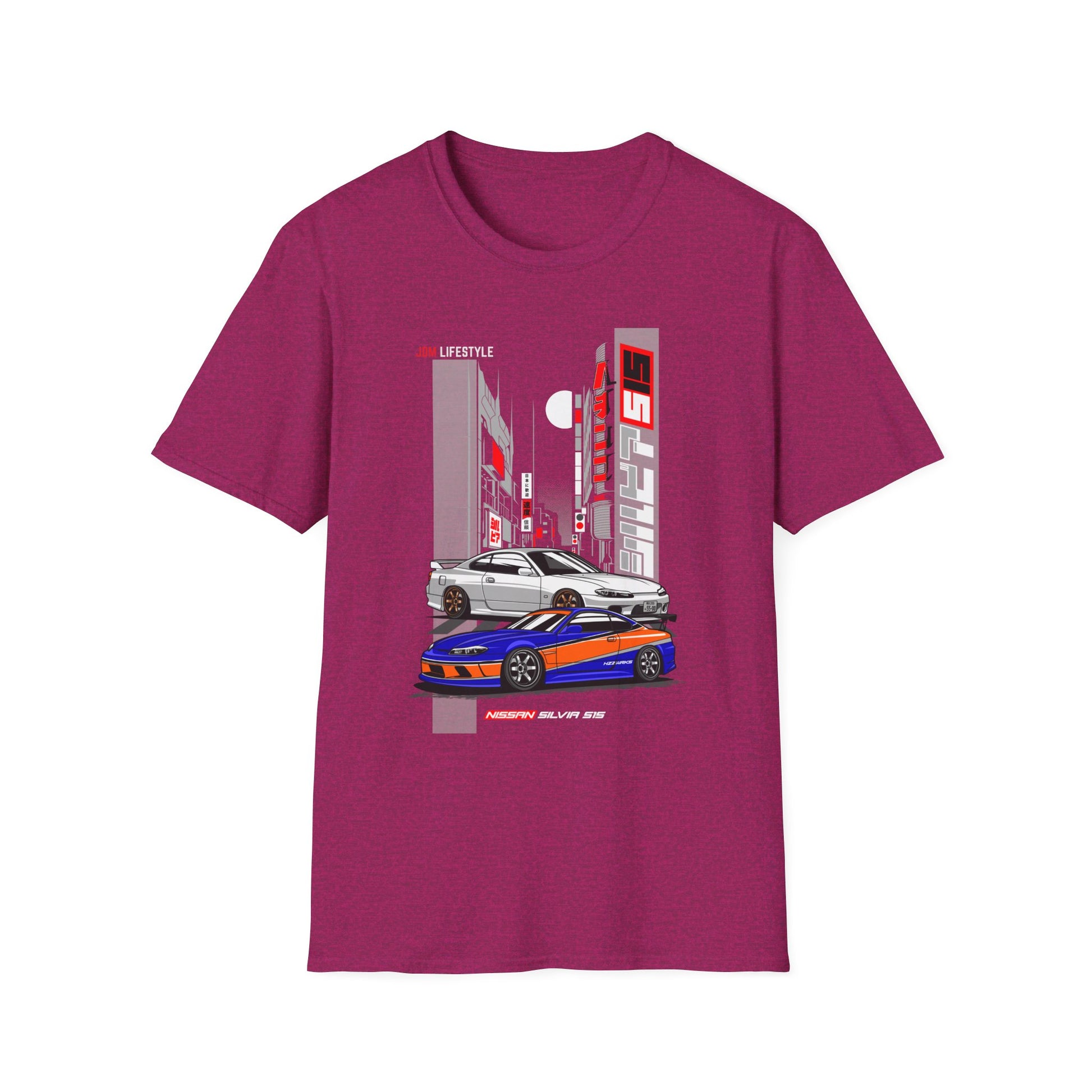 JDM Lifestyle Nissan Silvia City T-Shirt – Drift Through the Streets in Style
