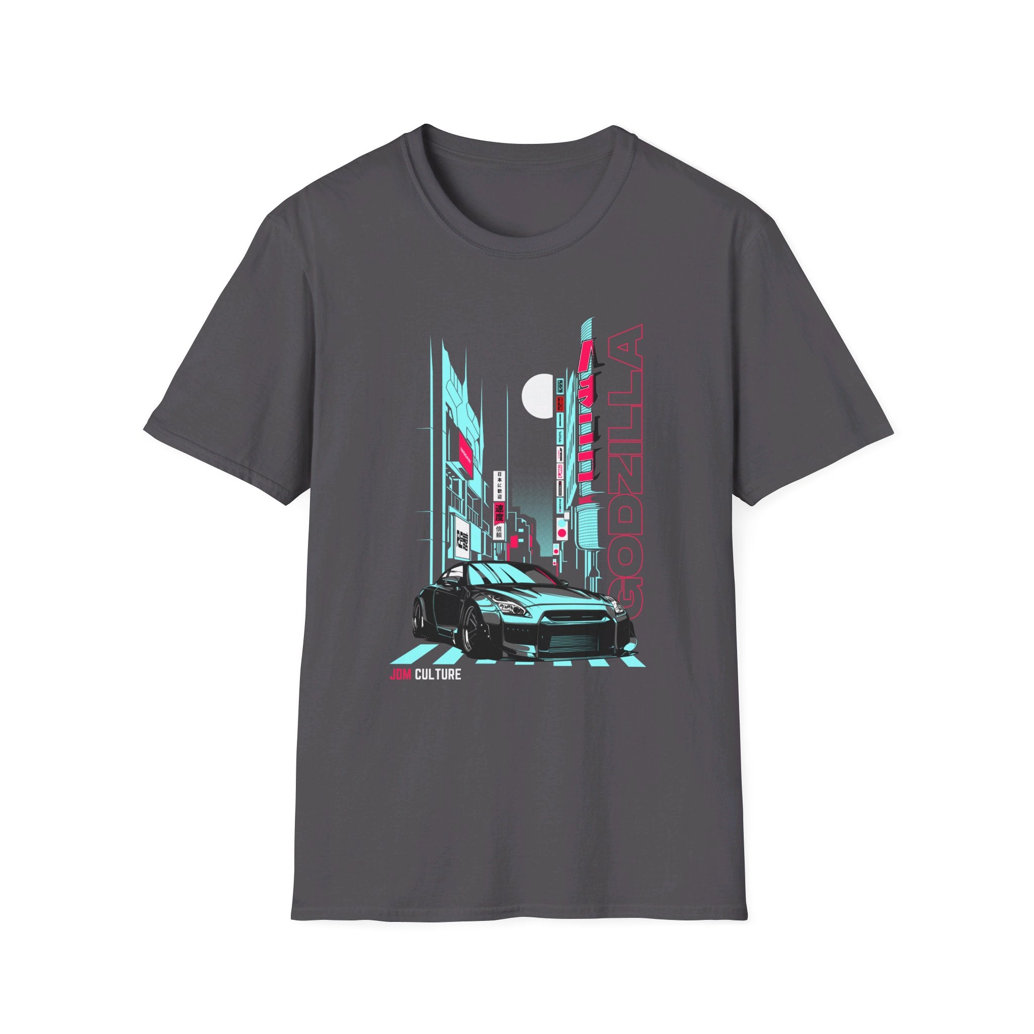 JDM Culture R35 Godzilla City T-Shirt – Unleash the Beast on the Streets
