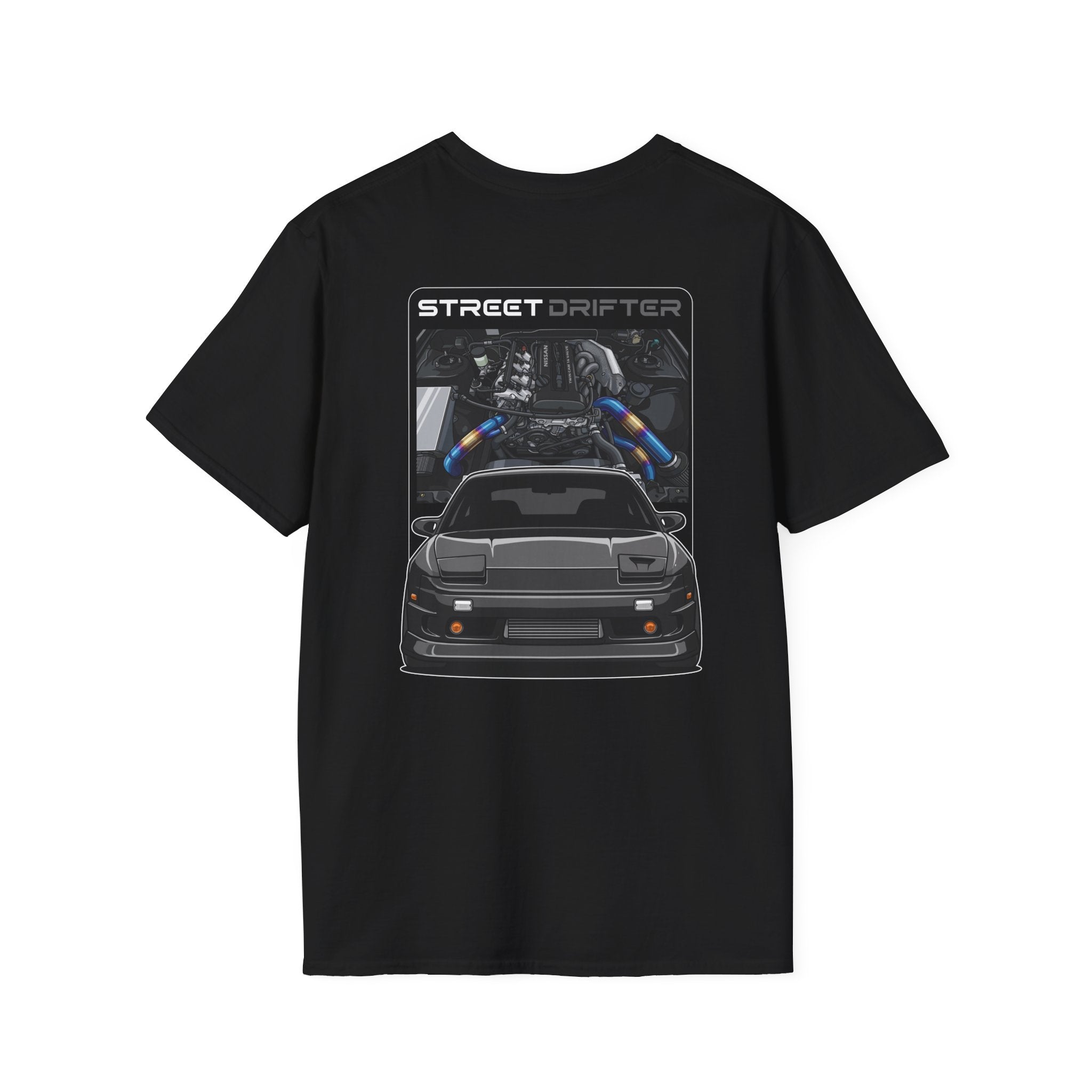 180sx Street Drifter T-Shirt • JDM Drift Car Tee • Japanese Street Racing Shirt • Car Enthusiast Gift • Front & Back Print