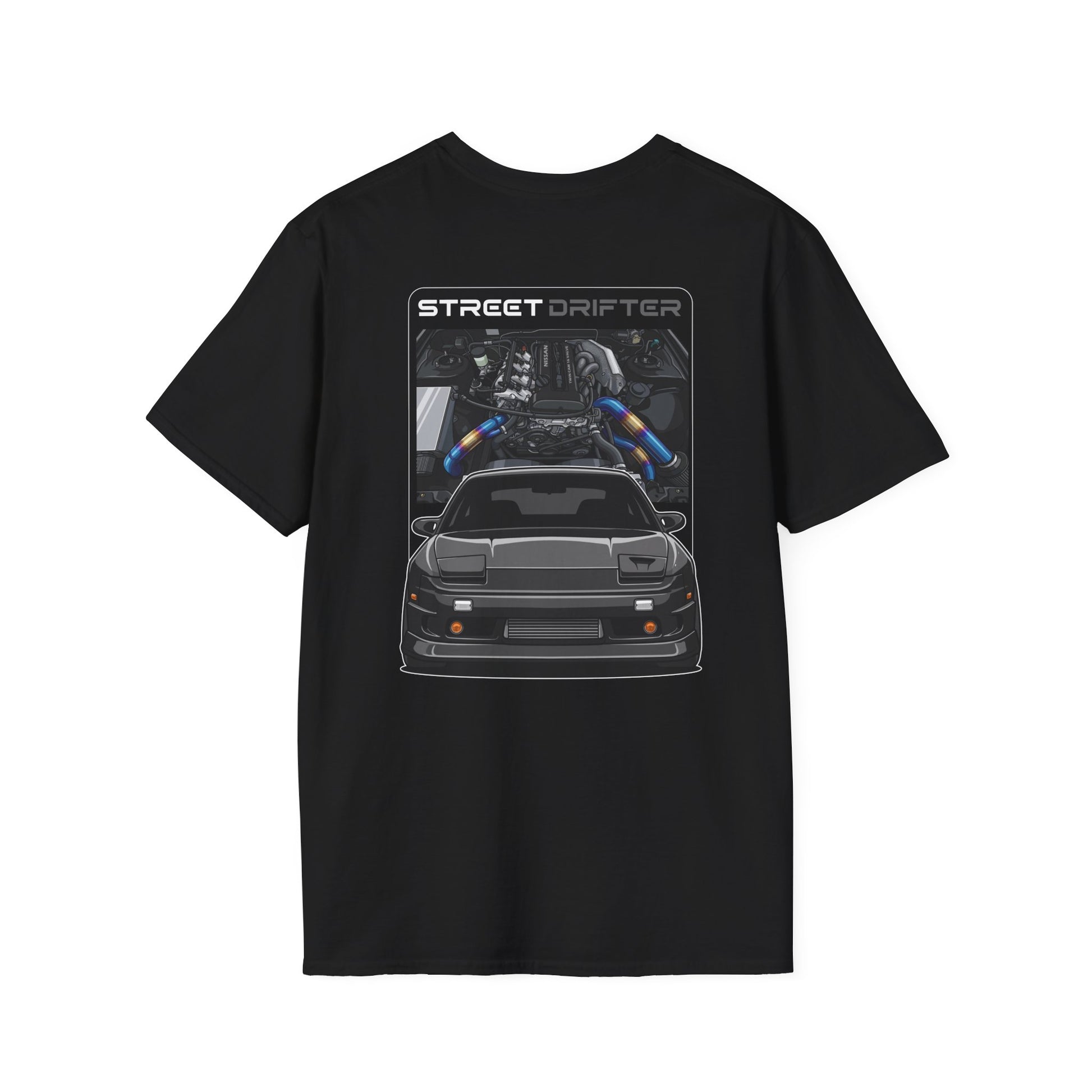 180sx Street Drifter T-Shirt • JDM Drift Car Tee • Japanese Street Racing Shirt • Car Enthusiast Gift • Front & Back Print
