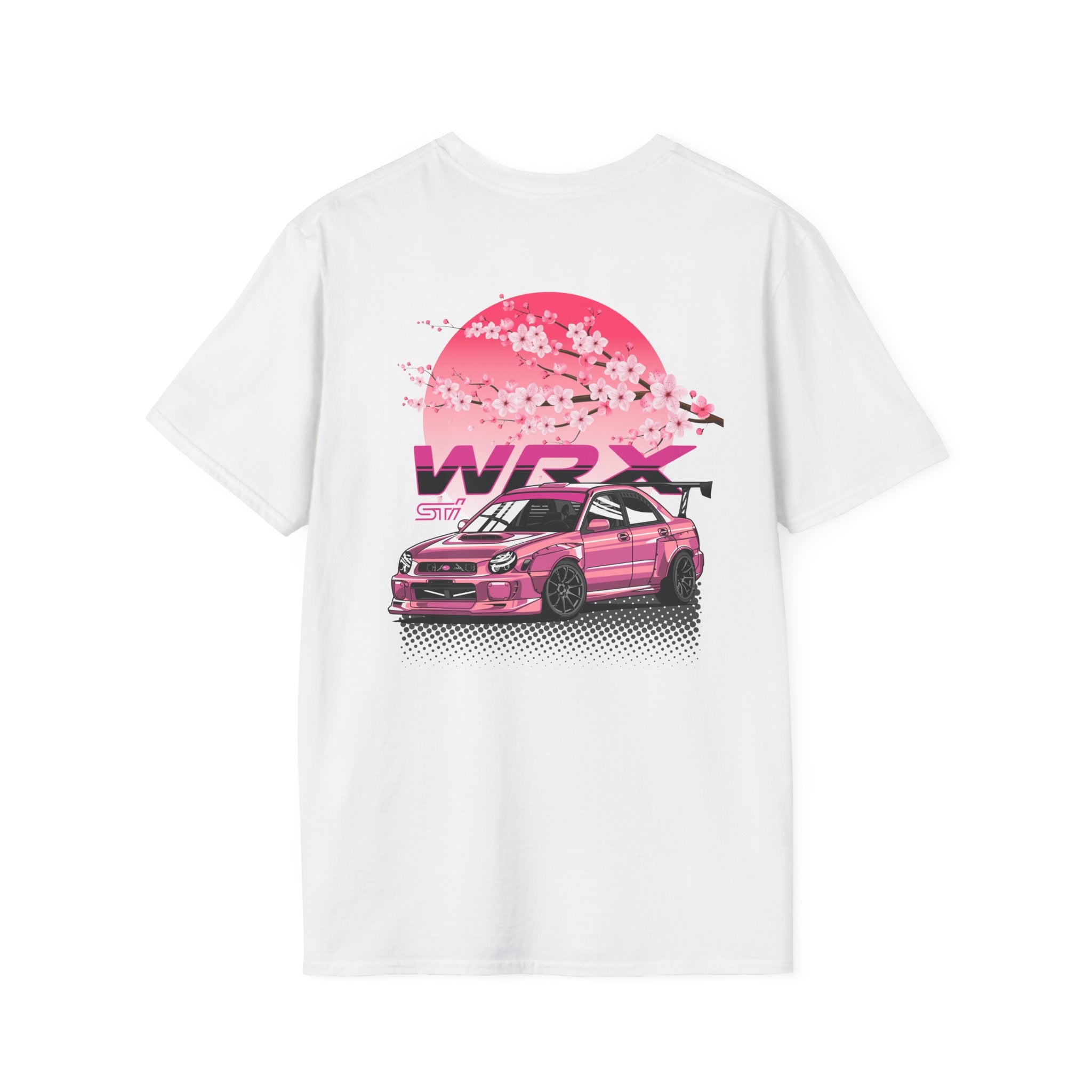 Subaru WRX STI Sakura T-Shirt | JDM Street Racer Tee | Cherry Blossom Drift Car Shirt | Turbo Boxer Engine Gift