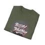Build And Destroy Grey Circle T-Shirt Embrace the Evolution