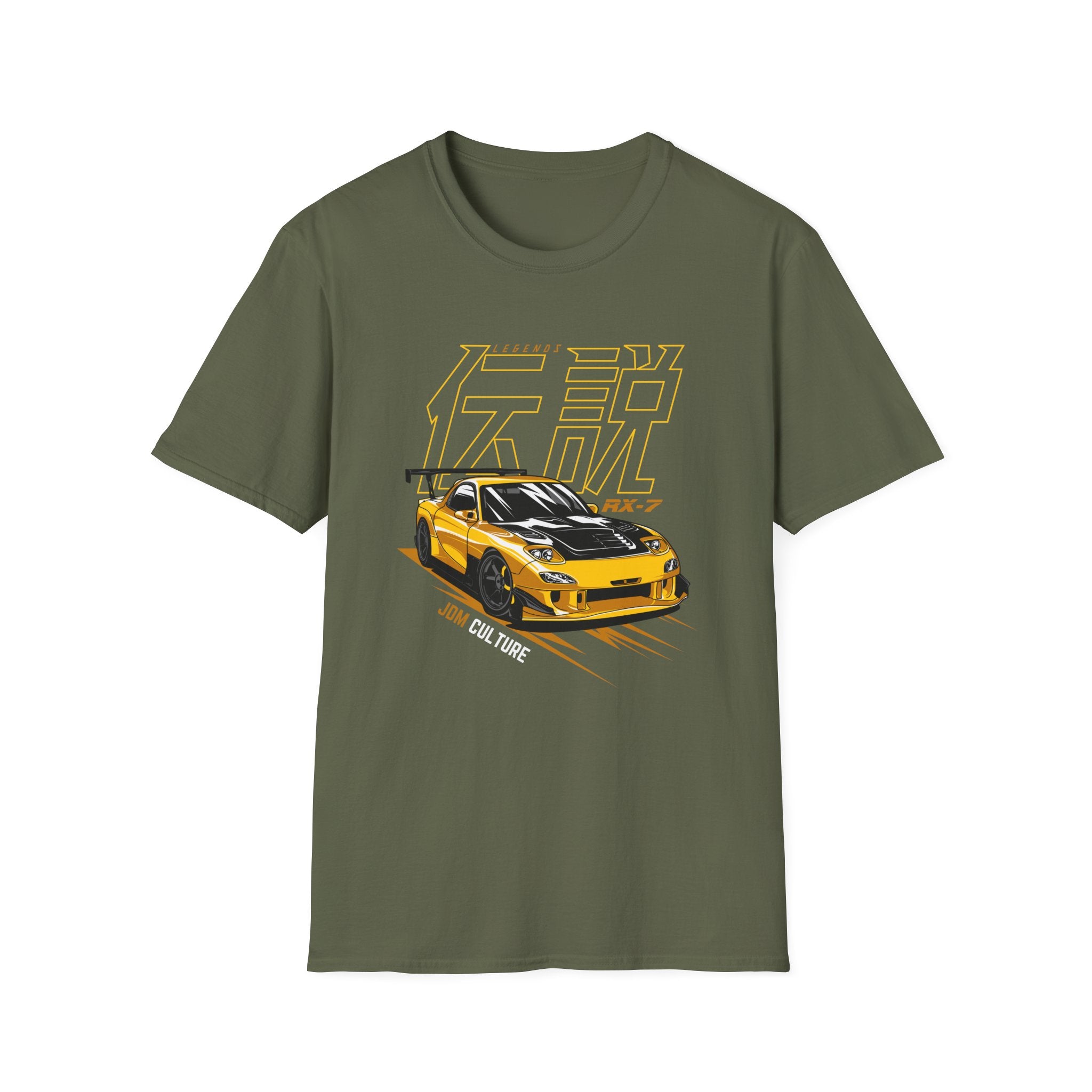 Legends JDM Culture FD RX-7 T-Shirt – A Tribute to Rotary Excellence