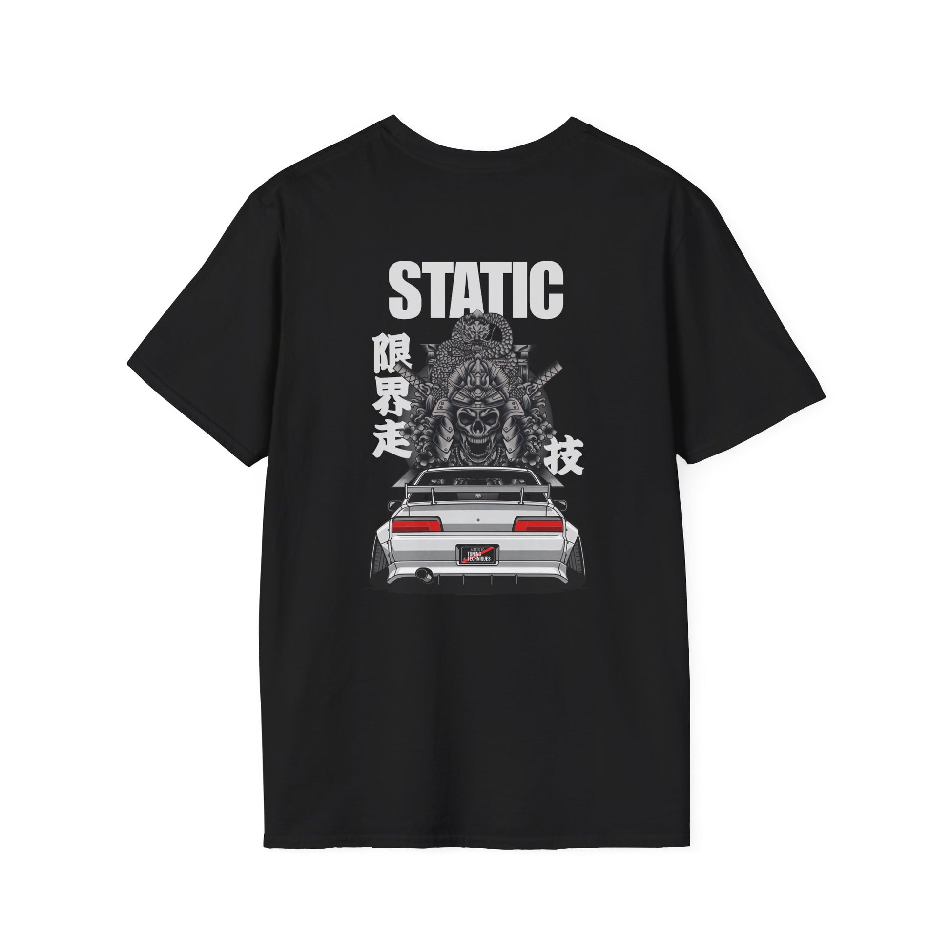 Static Oni Samurai JDM Drift Car T-Shirt – Japanese Drift Car Streetwear