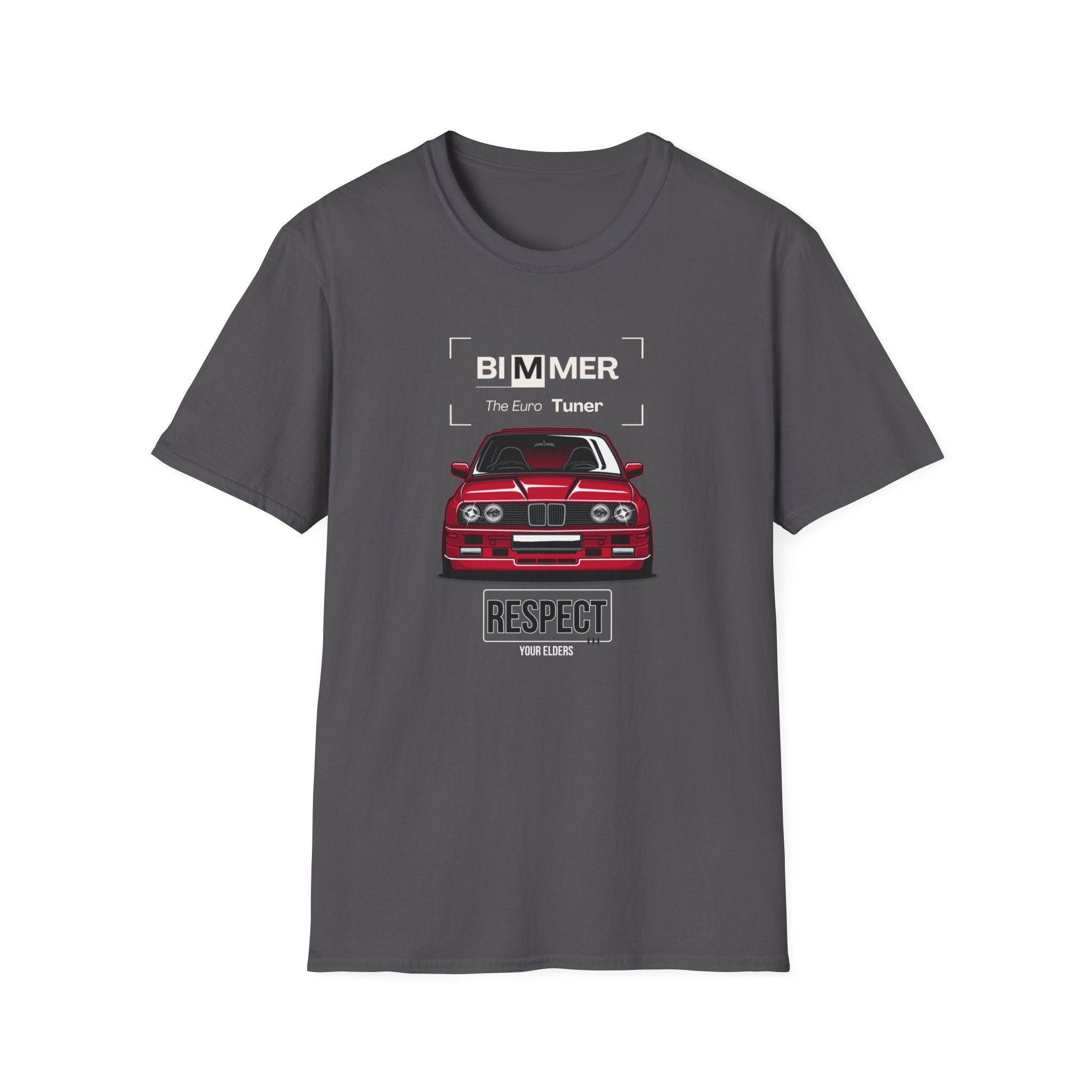 Bimmer E30 Euro Tuner T-Shirt with European Style