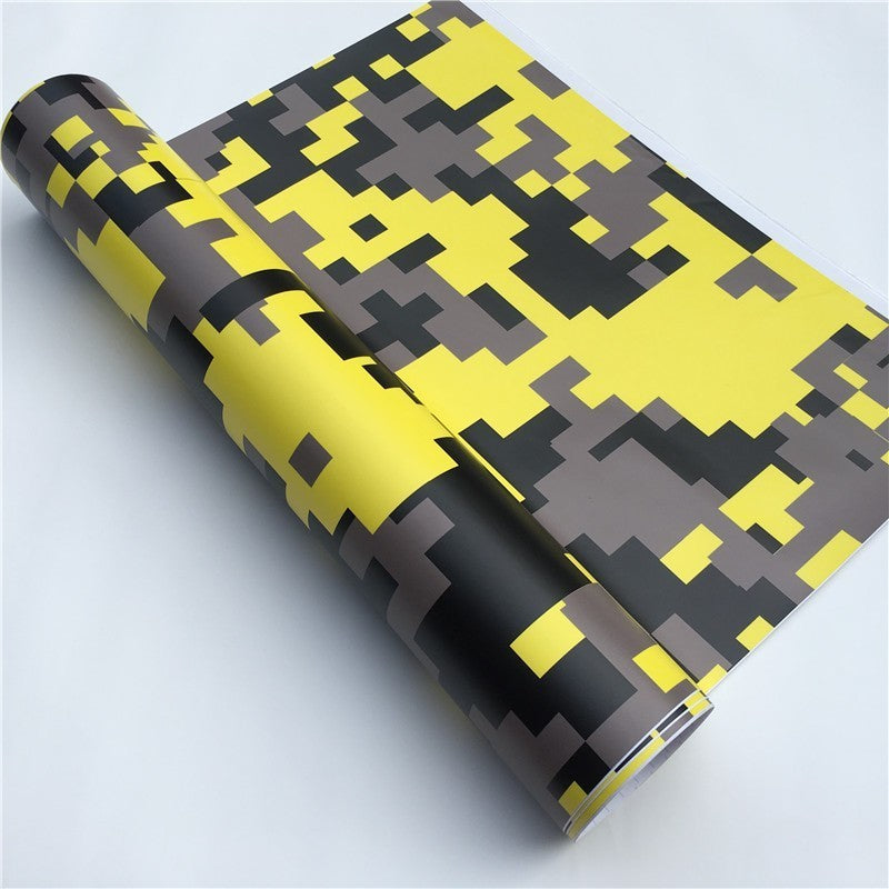 Digital Camo Vinyl Wrap – Color Changing Film