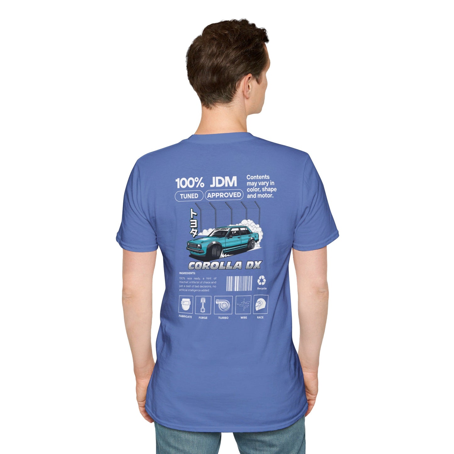 JDM Approved Corolla DX Package T-Shirt – Embrace the Classic JDM Charm