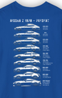 Nissan Z Generations Tee | 1970–Present Heritage Collection | JDM Streetwear Shirt Tuning Techniques