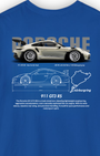 911 GT3 RS Blueprint Tee | Track Performance Streetwear Shirt Tuning Techniques
