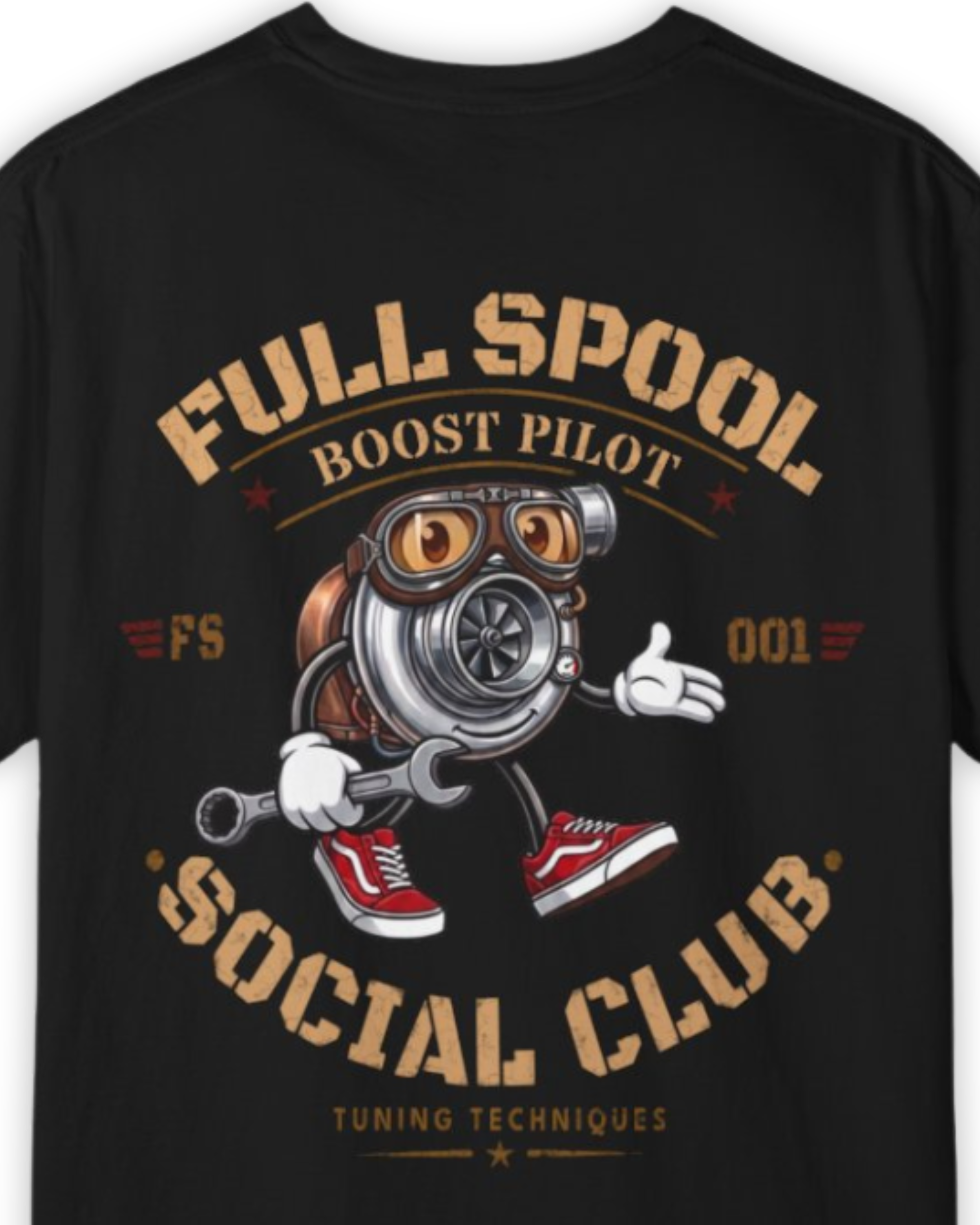 Full Spool Social Club Tee | Boost Pilot Turbo Shirt Tuning Techniques