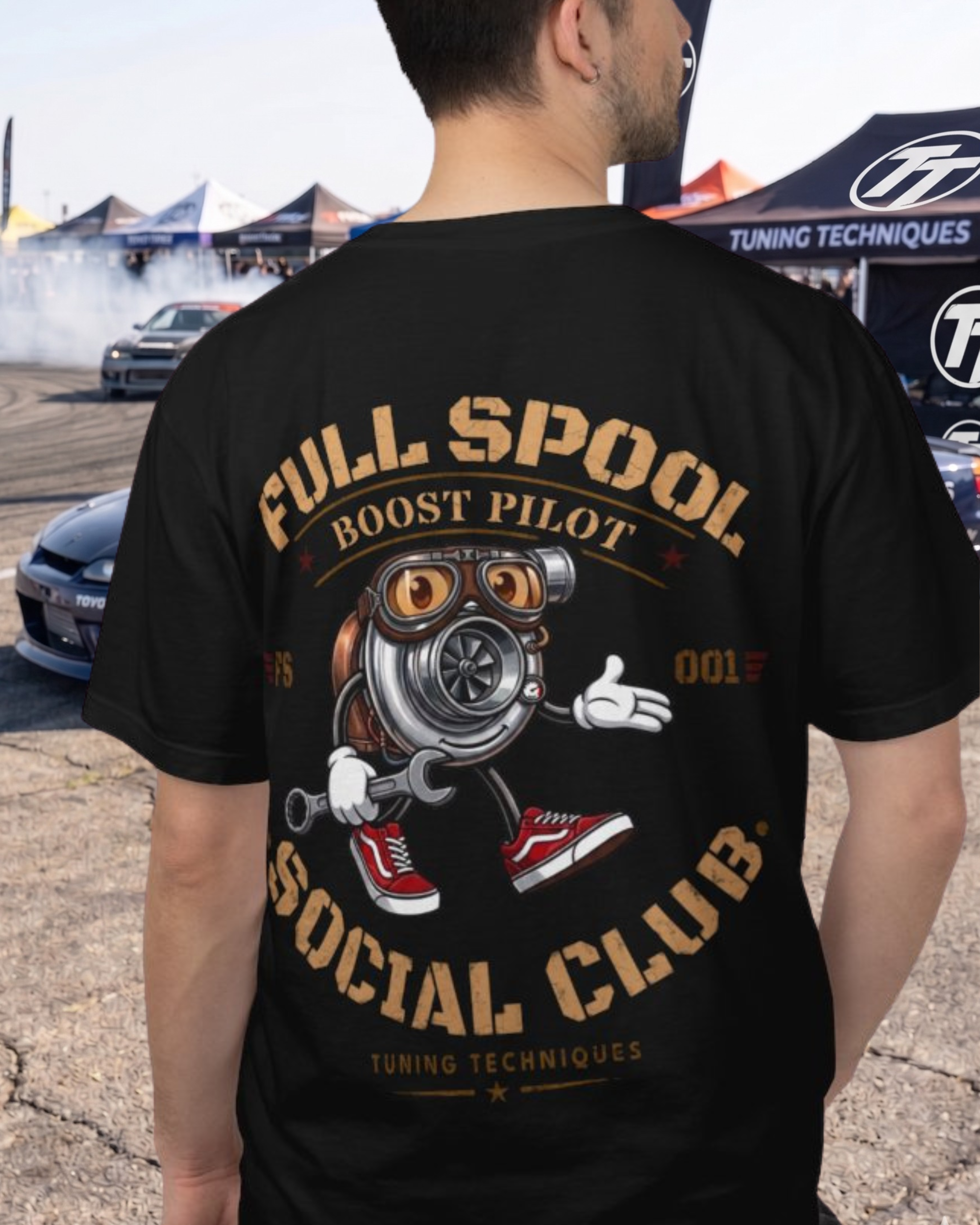Full Spool Social Club Tee | Boost Pilot Turbo Shirt Tuning Techniques