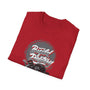 Build And Destroy Grey Circle T-Shirt Embrace the Evolution