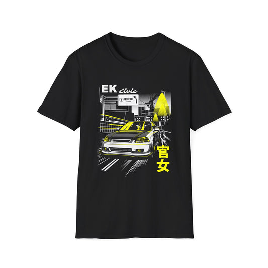 EK Honda Civic T-Shirt – JDM Legend on the Streets