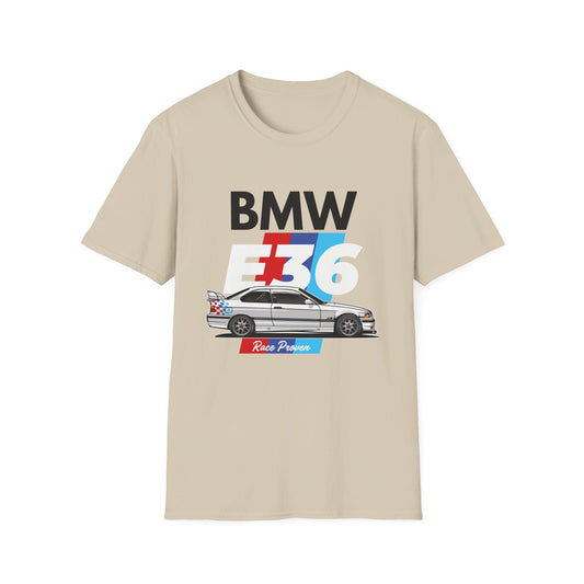 Race-Proven BMW E36 T-Shirt – Embrace the Ultimate Driving Machine