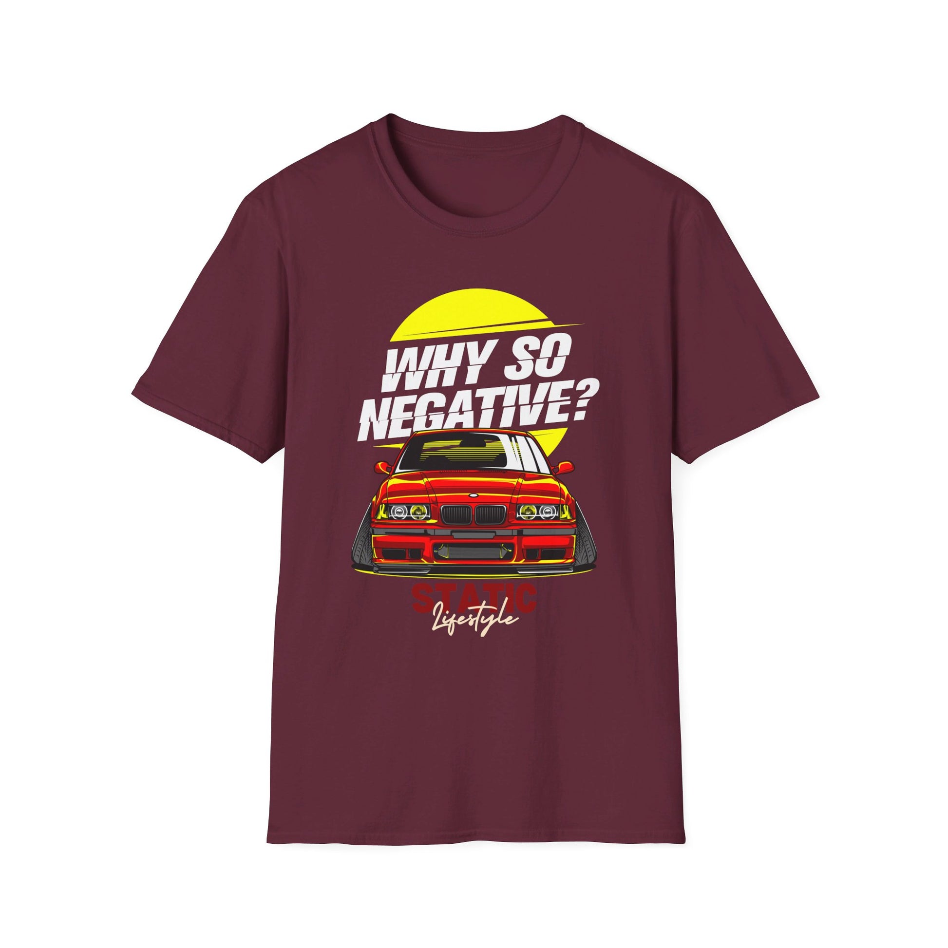 Static Lifestyle BMW T-Shirt – Elevate Your Stance with BMW Style