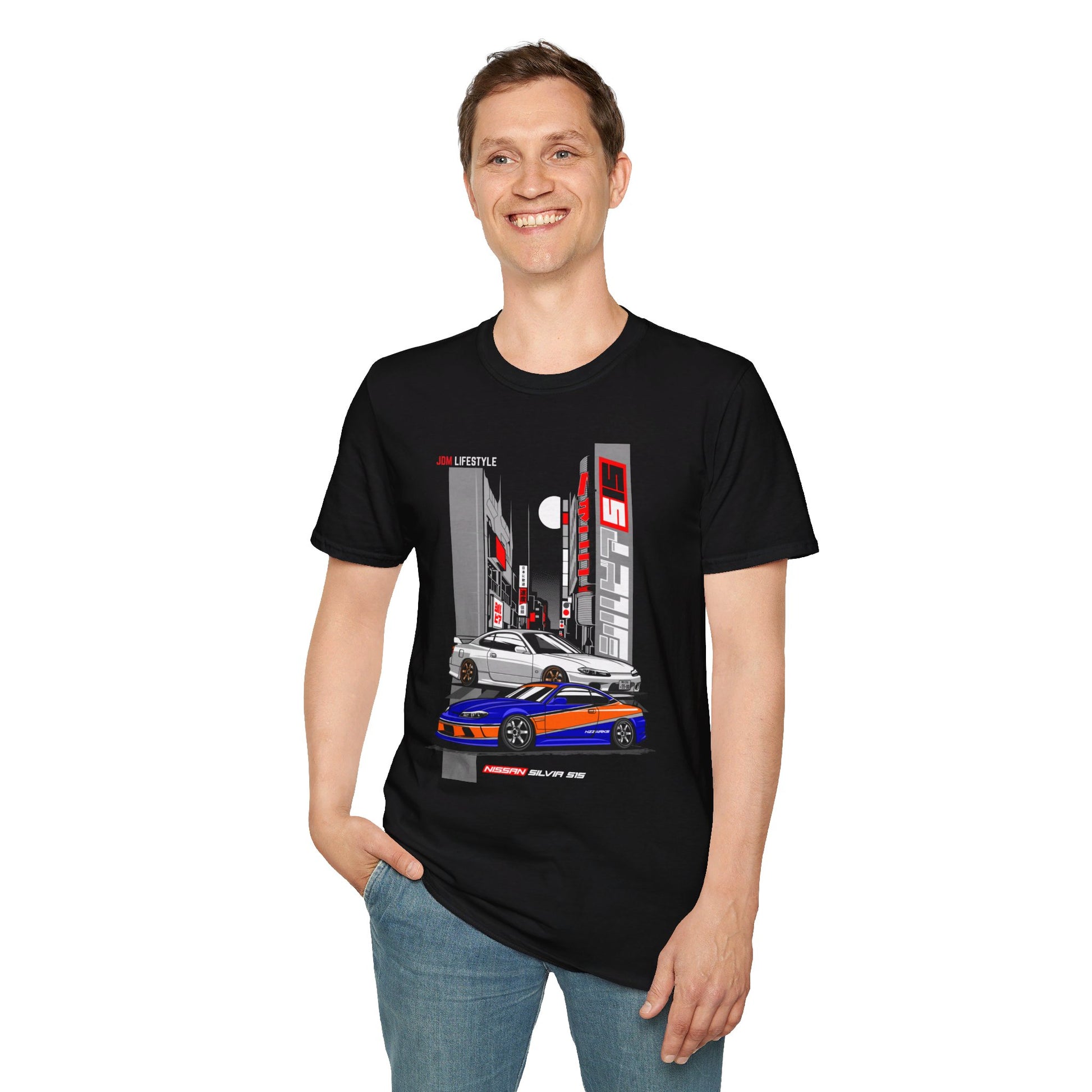 JDM Lifestyle Nissan Silvia City T-Shirt – Drift Through the Streets in Style