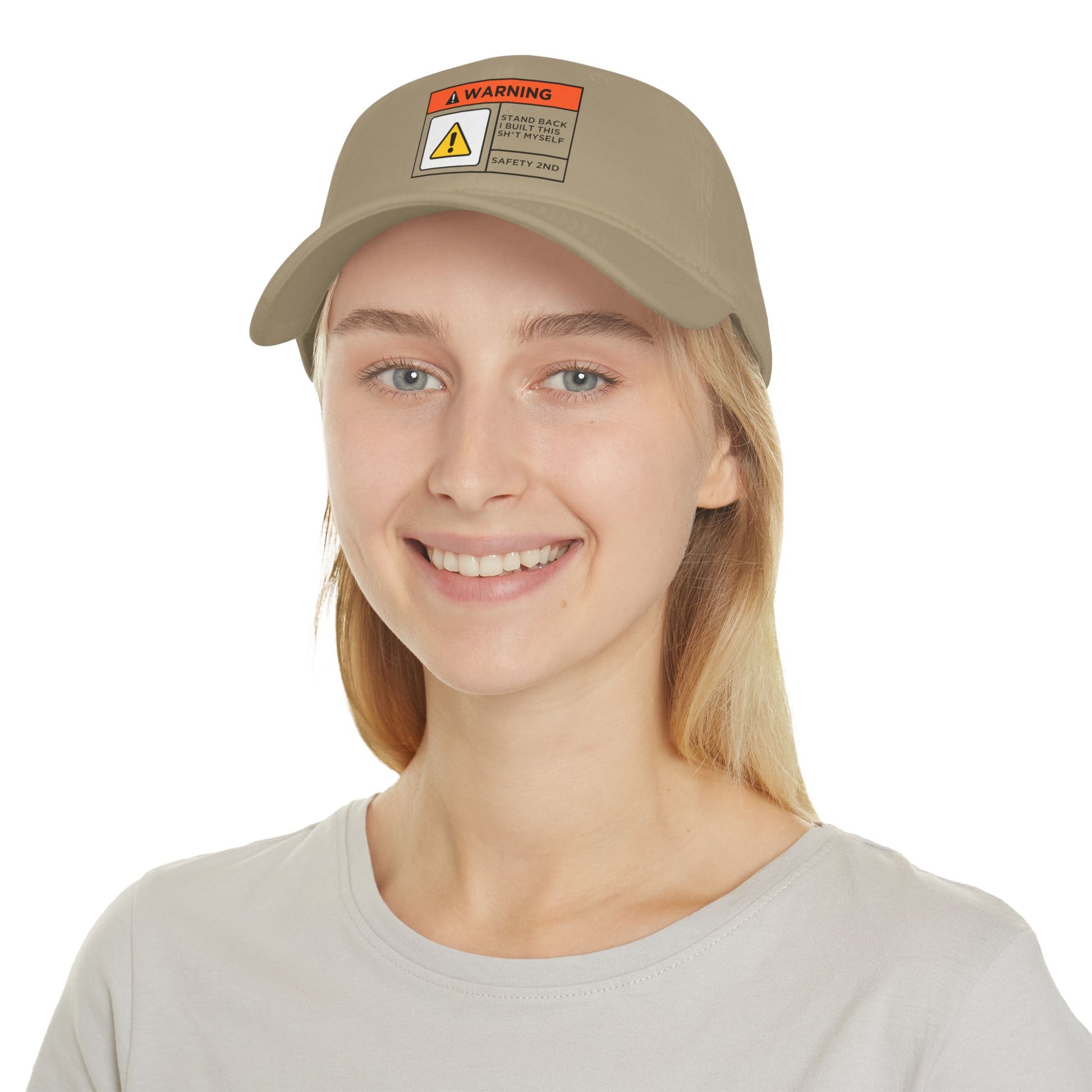 Warning I Built This Myself Baseball Cap