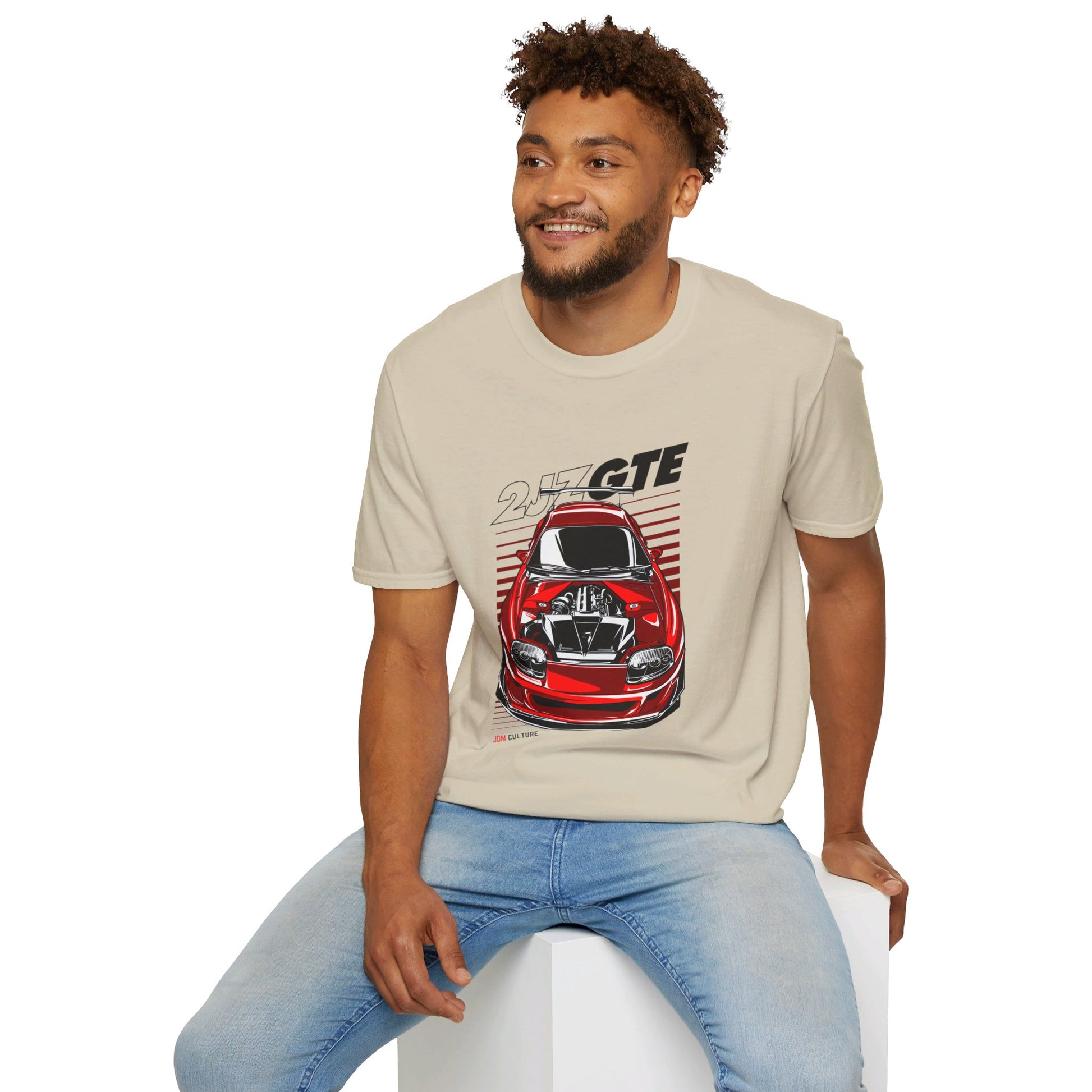 JDM Culture 2JZ GTE Supra T-Shirt– Unleash the Beast Within
