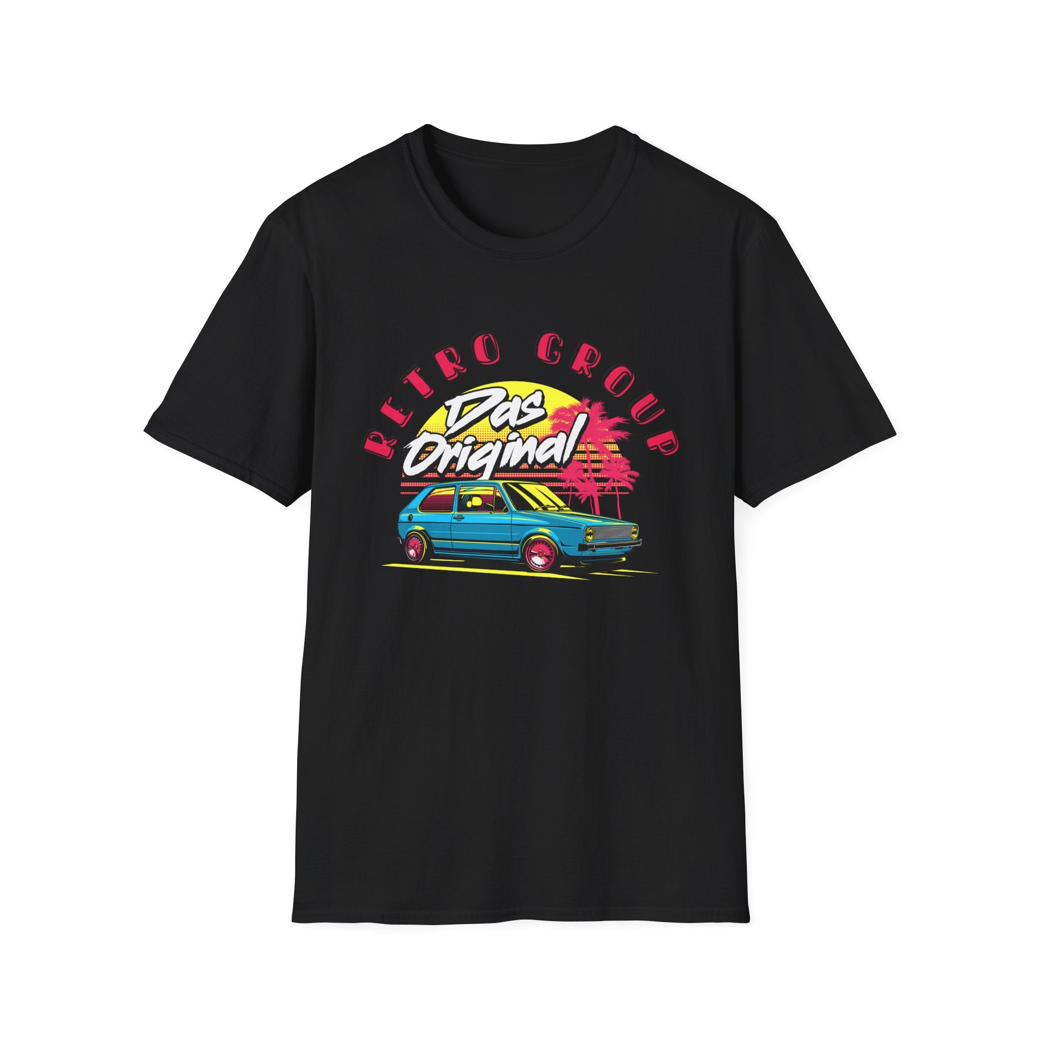 Retro Group MK1 Hatch T-Shirt • Das Original Euro Car Tee • Vintage Motorsport Graphic