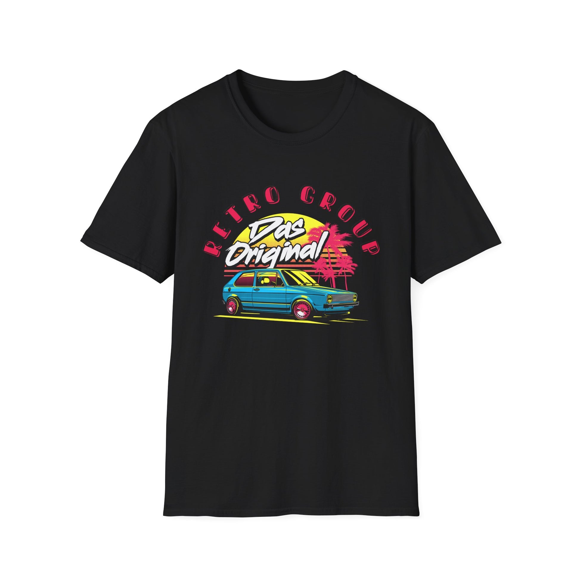 Retro Group MK1 Hatch T-Shirt • Das Original Euro Car Tee • Vintage Motorsport Graphic