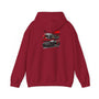 JDM Culture GT-R Then and Now Hoodie with Racing Car Design