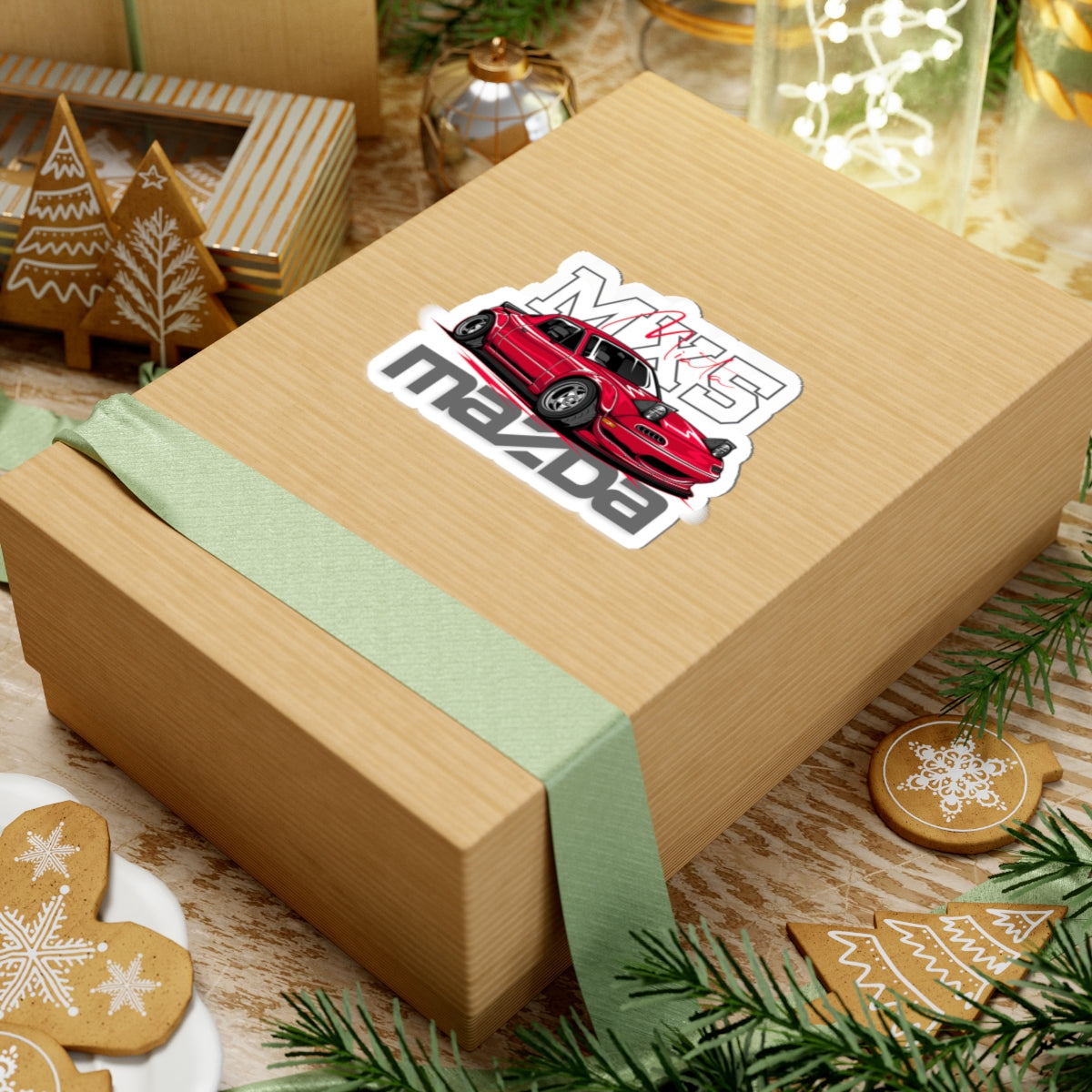 Miata MX5 Kiss-Cut Stickers, Car Decals, Laptop Stickers, Sports Enthusiast Gifts