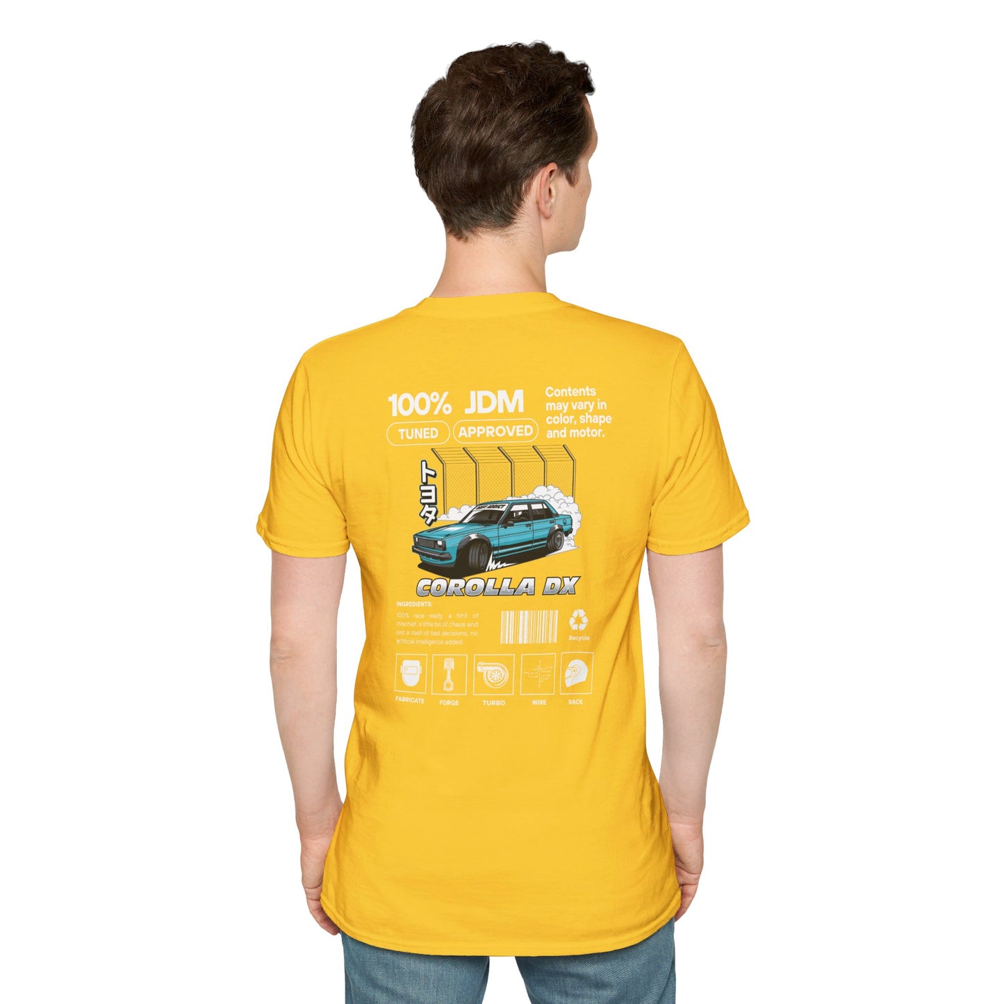 JDM Approved Corolla DX Package T-Shirt – Embrace the Classic JDM Charm