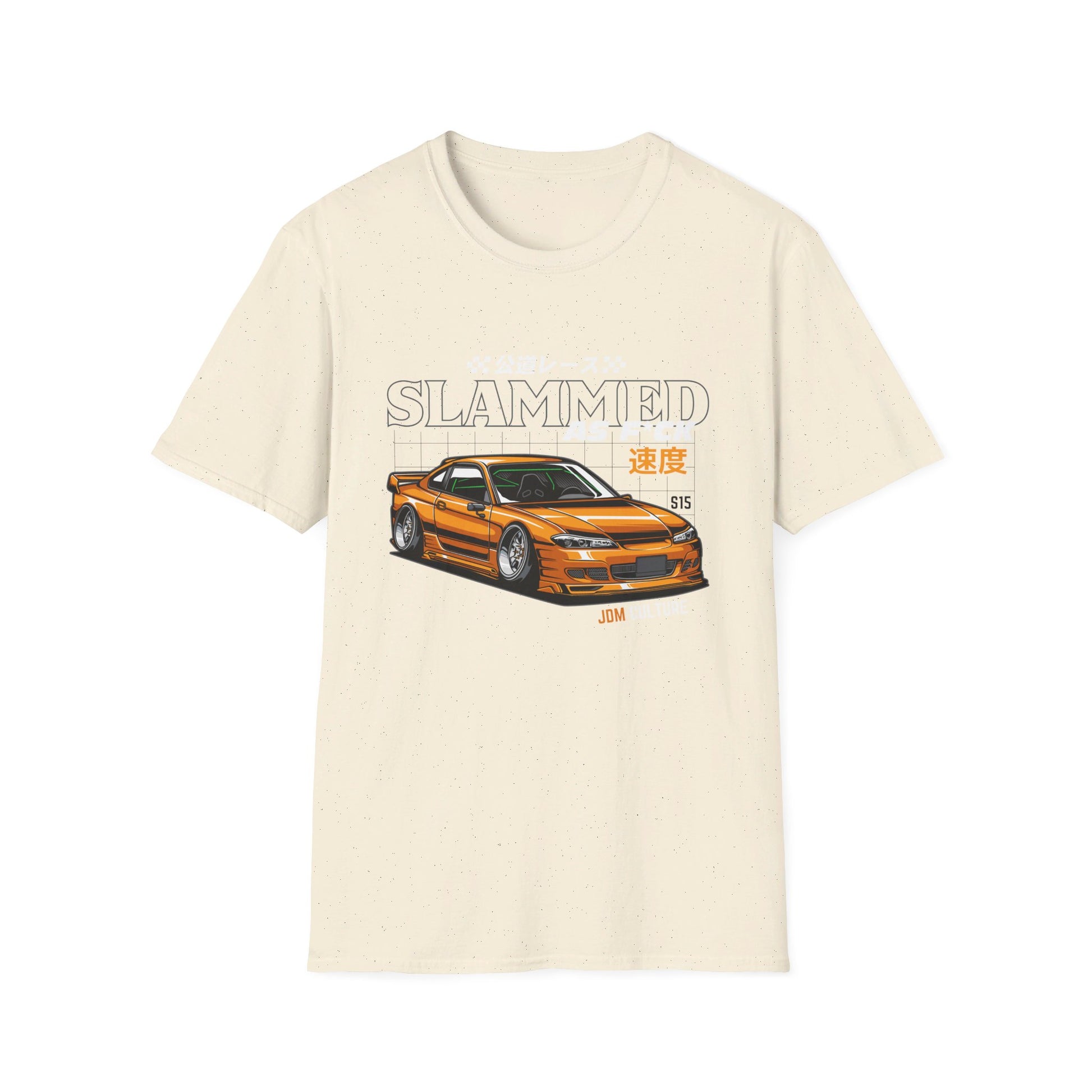 JDM Culture Slammed S15 T-Shirt – Low and Loud, the Ultimate Stance