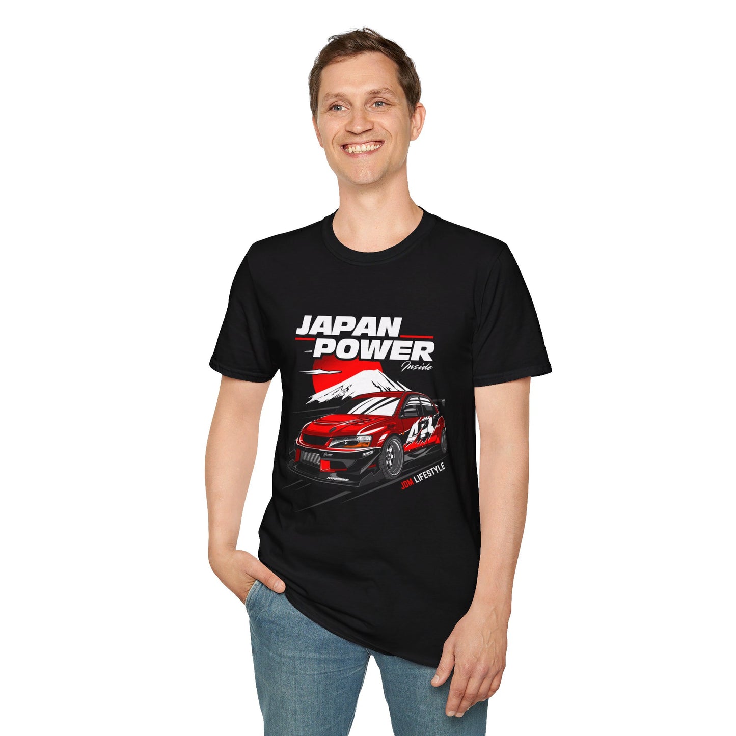 JDM Lifestyle Japan Power Evo 9 T-Shirt – Feel the Power of the Evolution