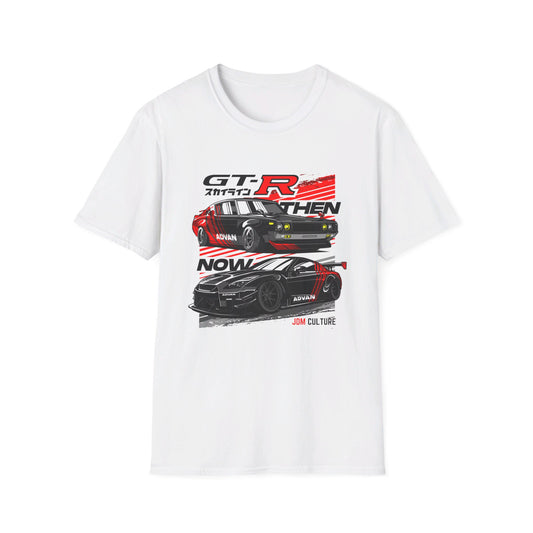 JDM Culture GTR Then and Now T-Shirt – A Tribute to Generations of Performance