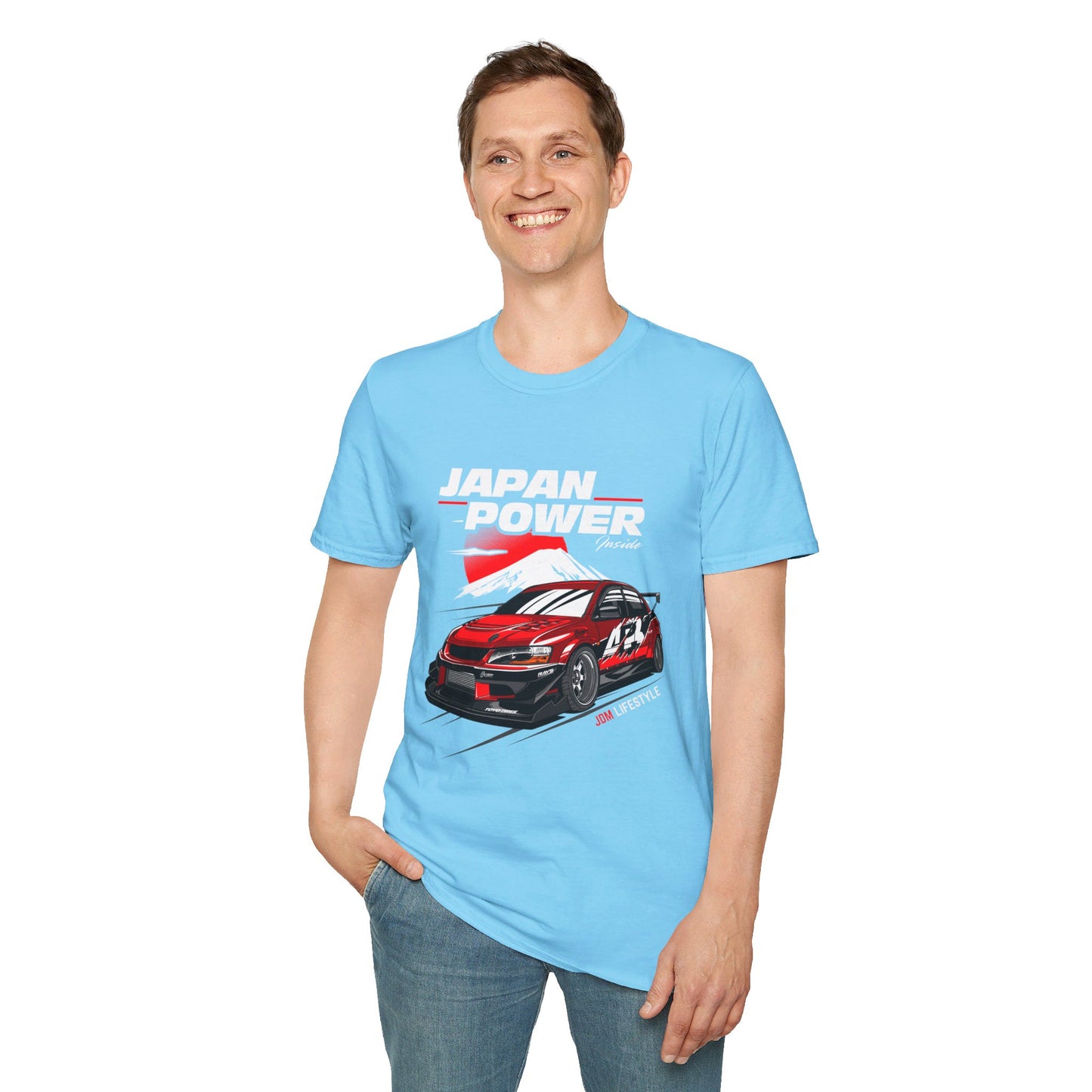 JDM Lifestyle Japan Power Evo 9 T-Shirt – Feel the Power of the Evolution