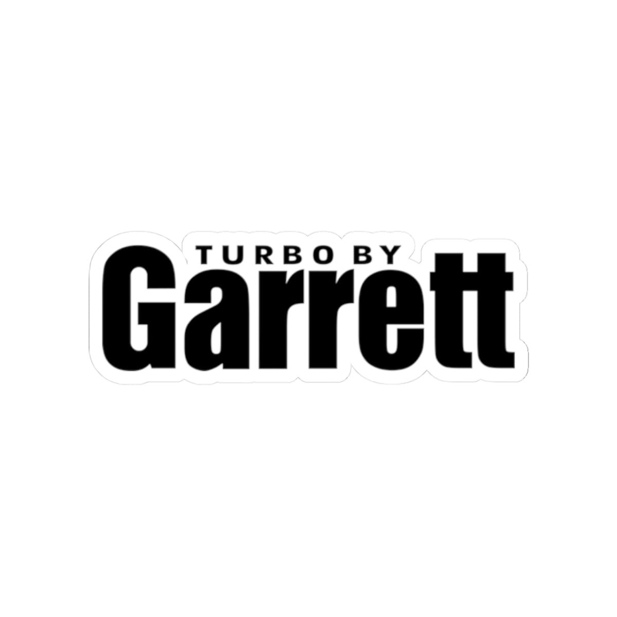 Garrett Turbo Kiss-Cut Sticker – JDM Car & Laptop Decal