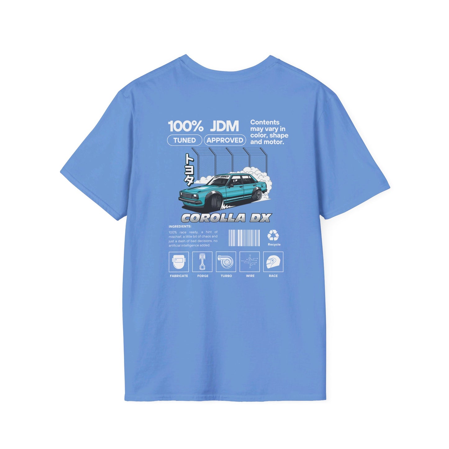 JDM Approved Corolla DX Package T-Shirt – Embrace the Classic JDM Charm