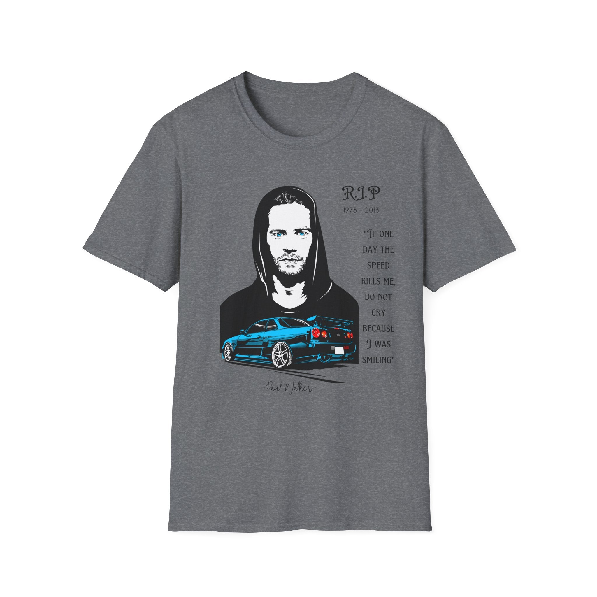 RIP Paul Walker T-Shirt – Tribute to a Legend