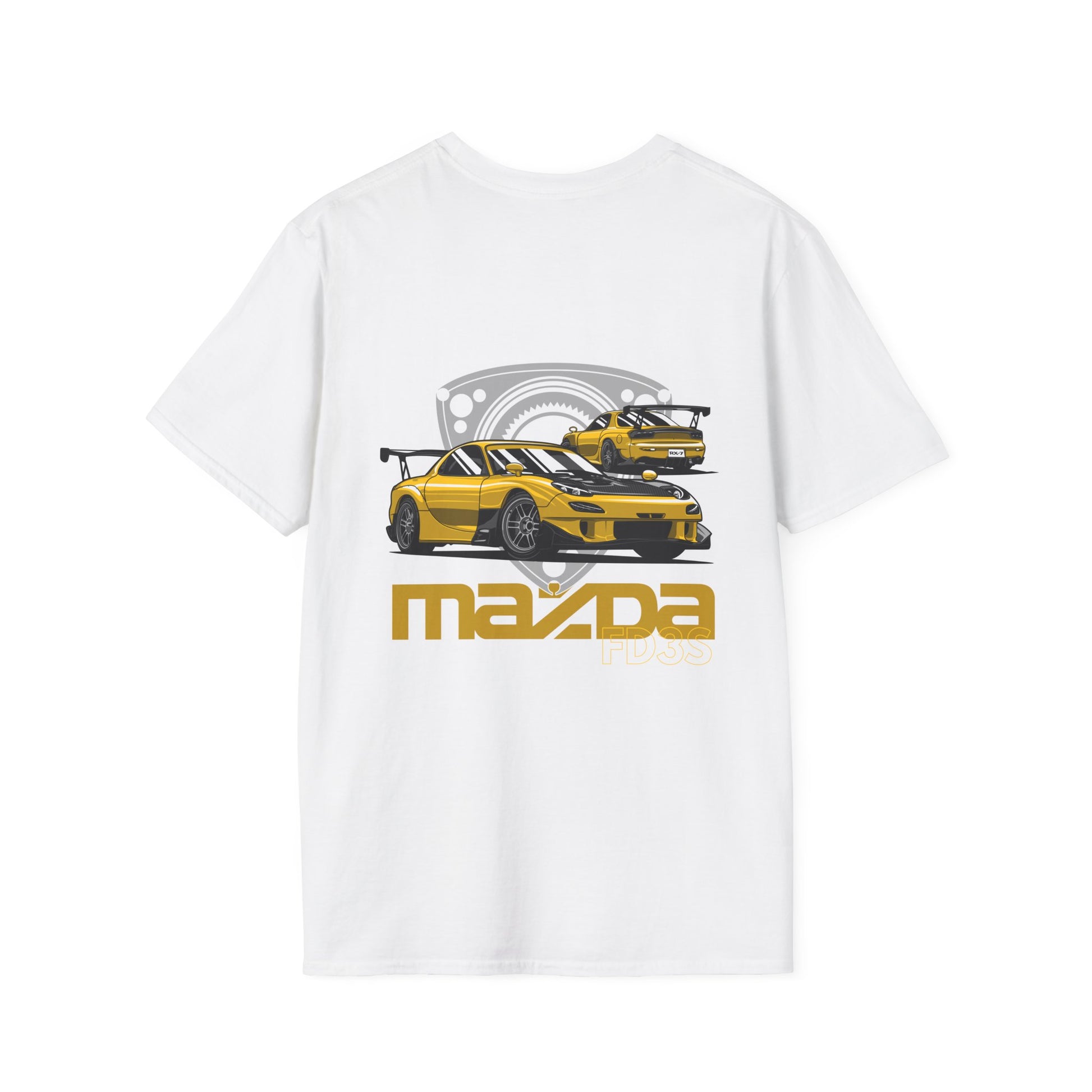 Brap Brap Mazda RX-7 FD3S T-Shirt | JDM Rotary Engine Car Tee | Drift Streetwear