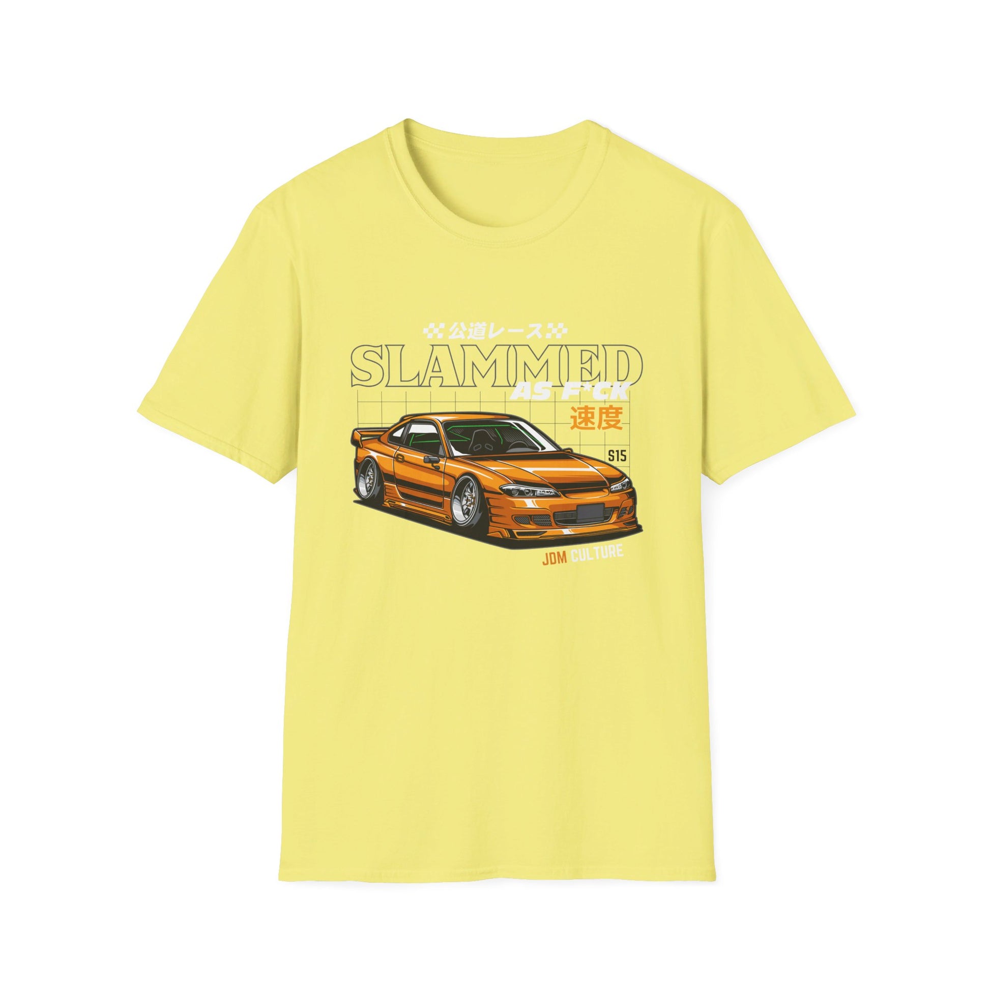 JDM Culture Slammed S15 T-Shirt – Low and Loud, the Ultimate Stance