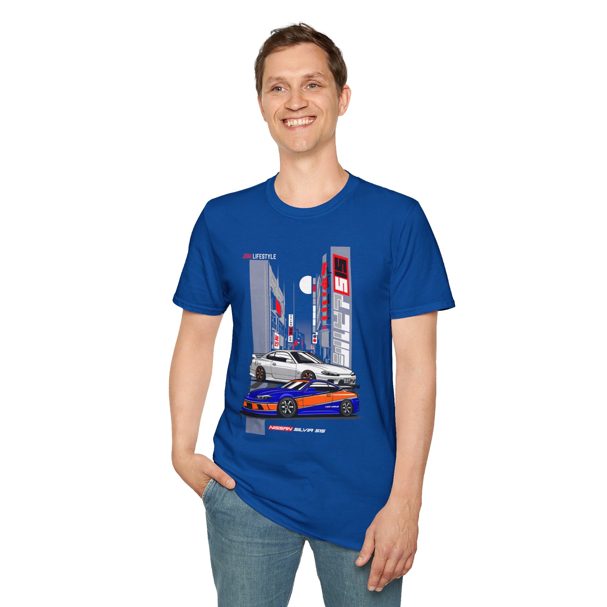 JDM Lifestyle Nissan Silvia City T-Shirt – Drift Through the Streets in Style
