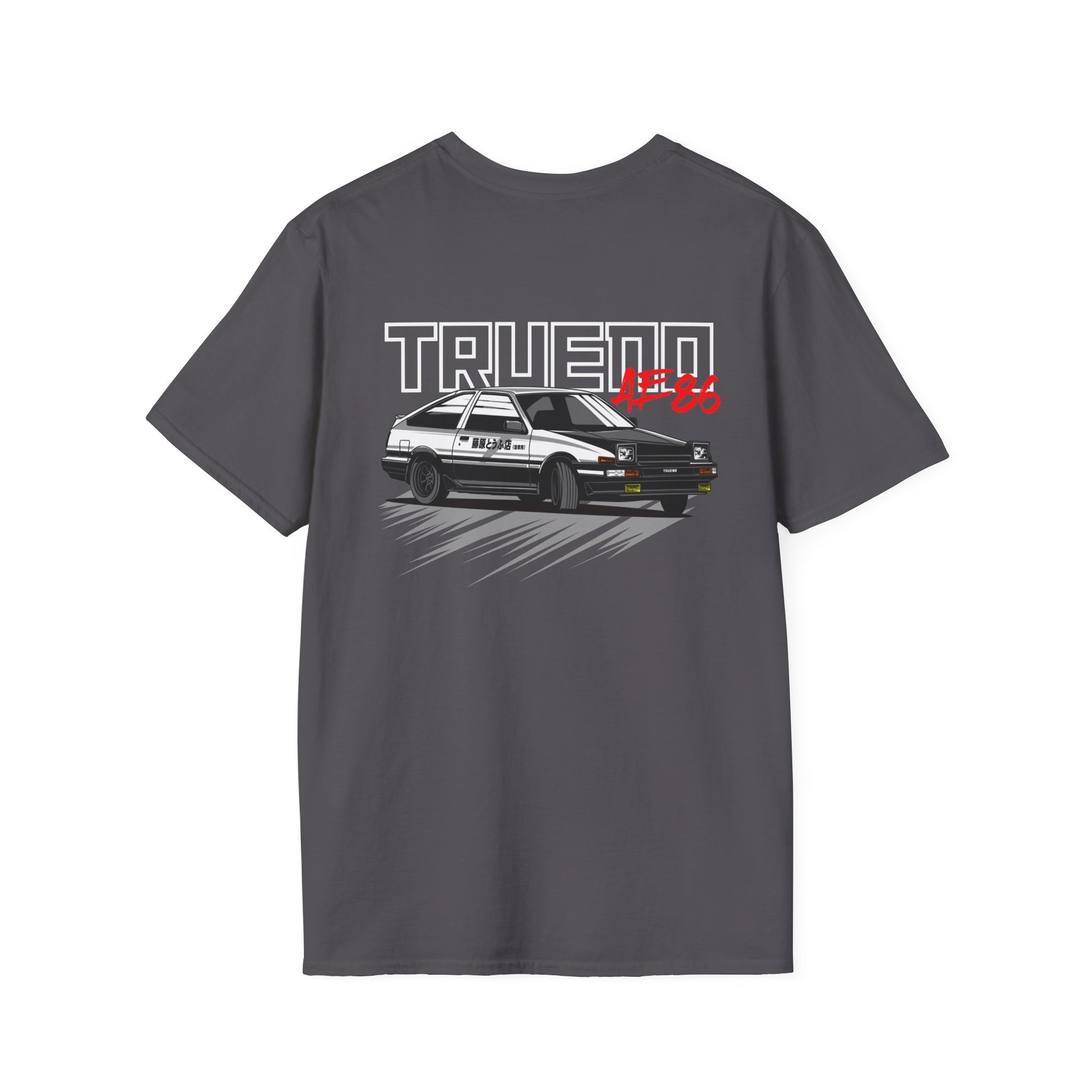 Fujiwara Tofu Shop AE86 Trueno T-Shirt | Initial D Inspired JDM Tee | Drift Legend Graphic T-Shirt