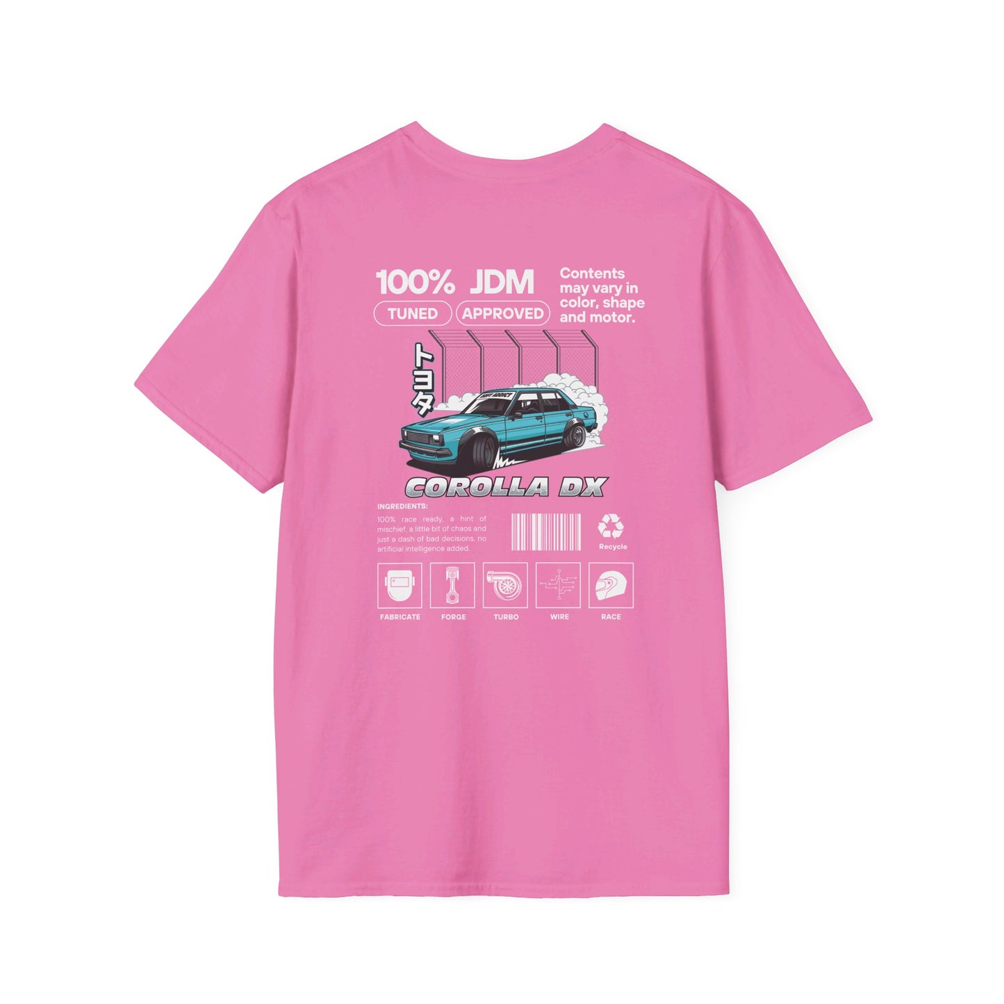 JDM Approved Corolla DX Package T-Shirt – Embrace the Classic JDM Charm