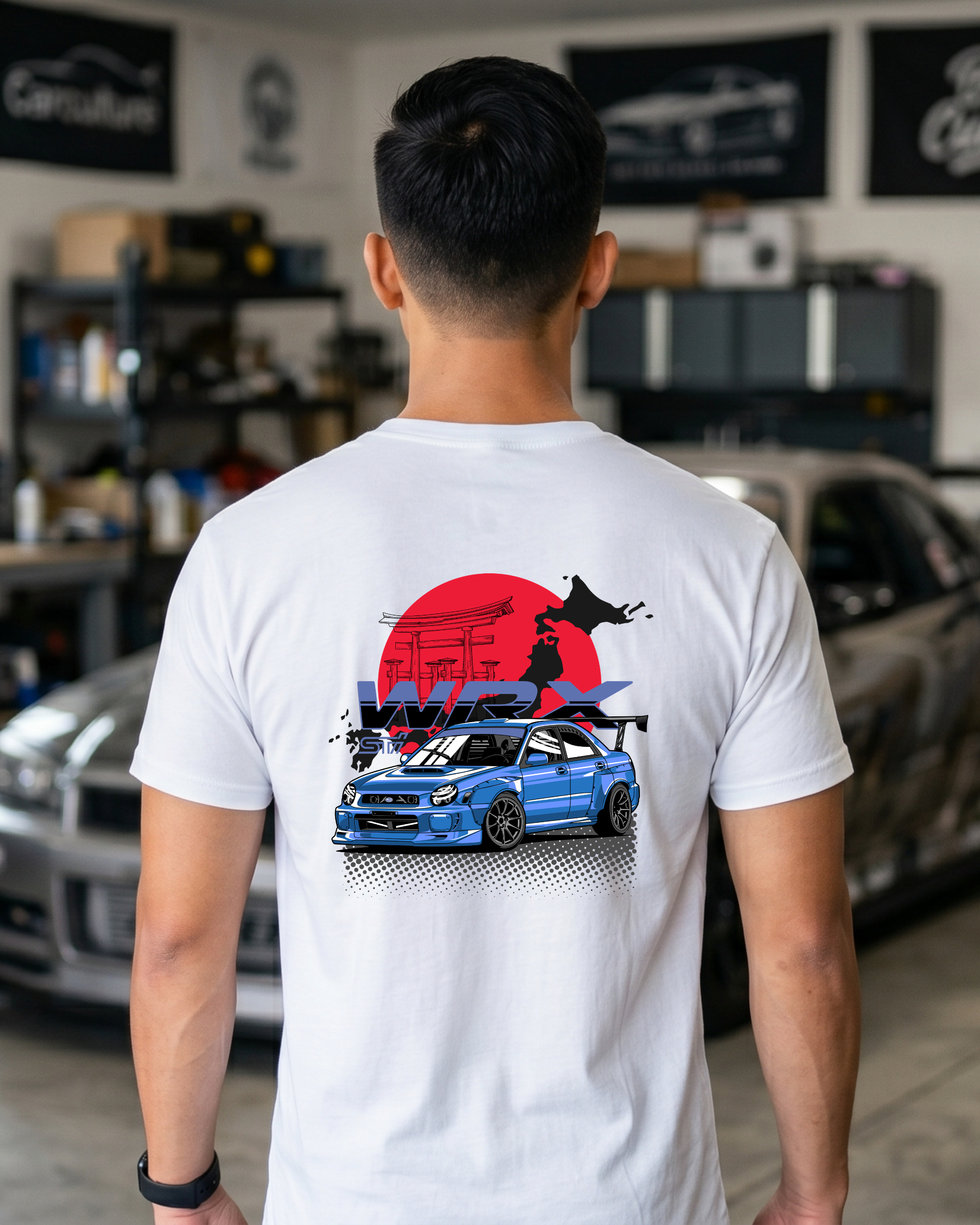 WRX Sakura Street Tee | Subie Gang JDM Streetwear Shirt Tuning Techniques