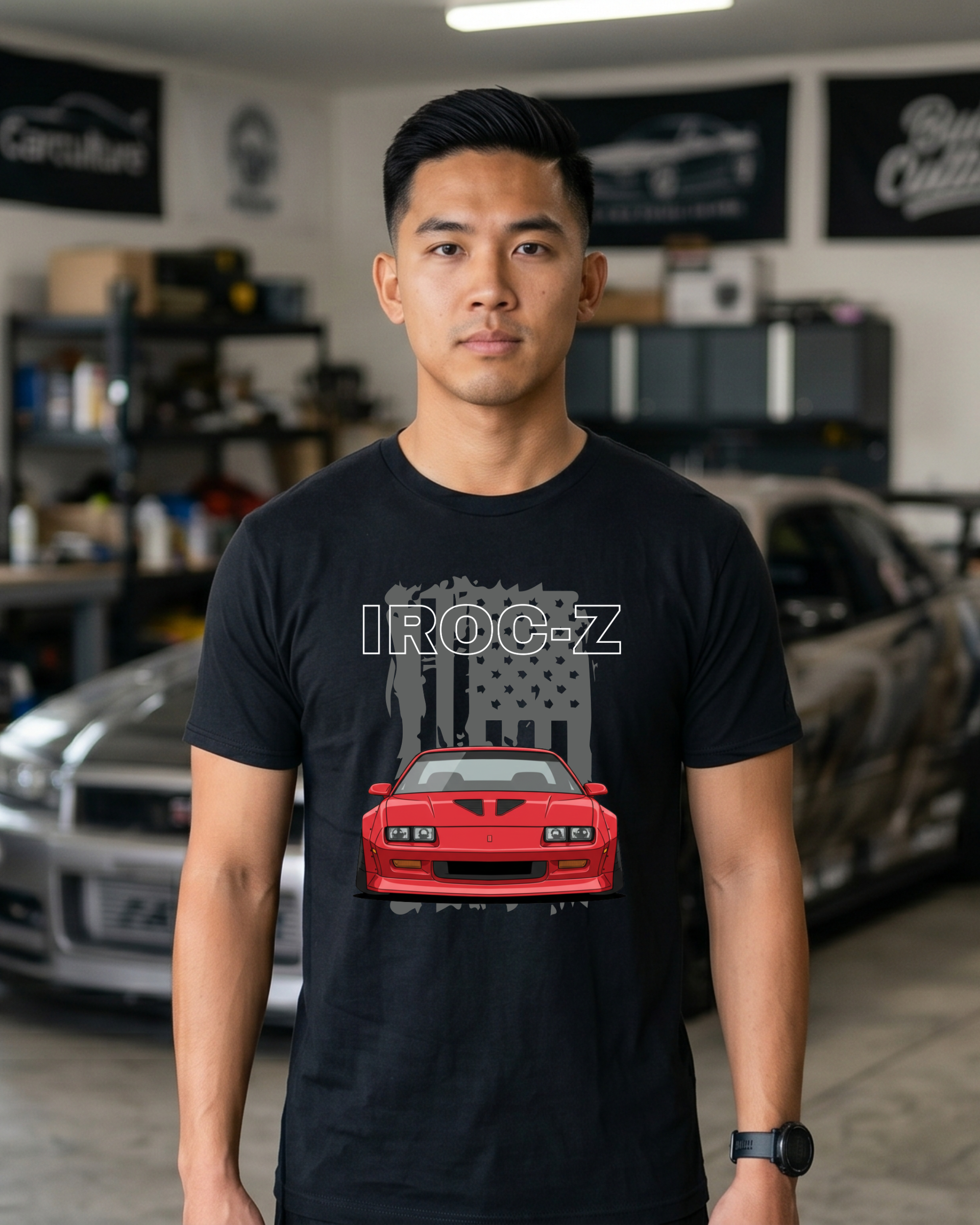 IROC-Z Inspired Tee | Widebody Muscle Car Streetwear Shirt Tuning Techniques