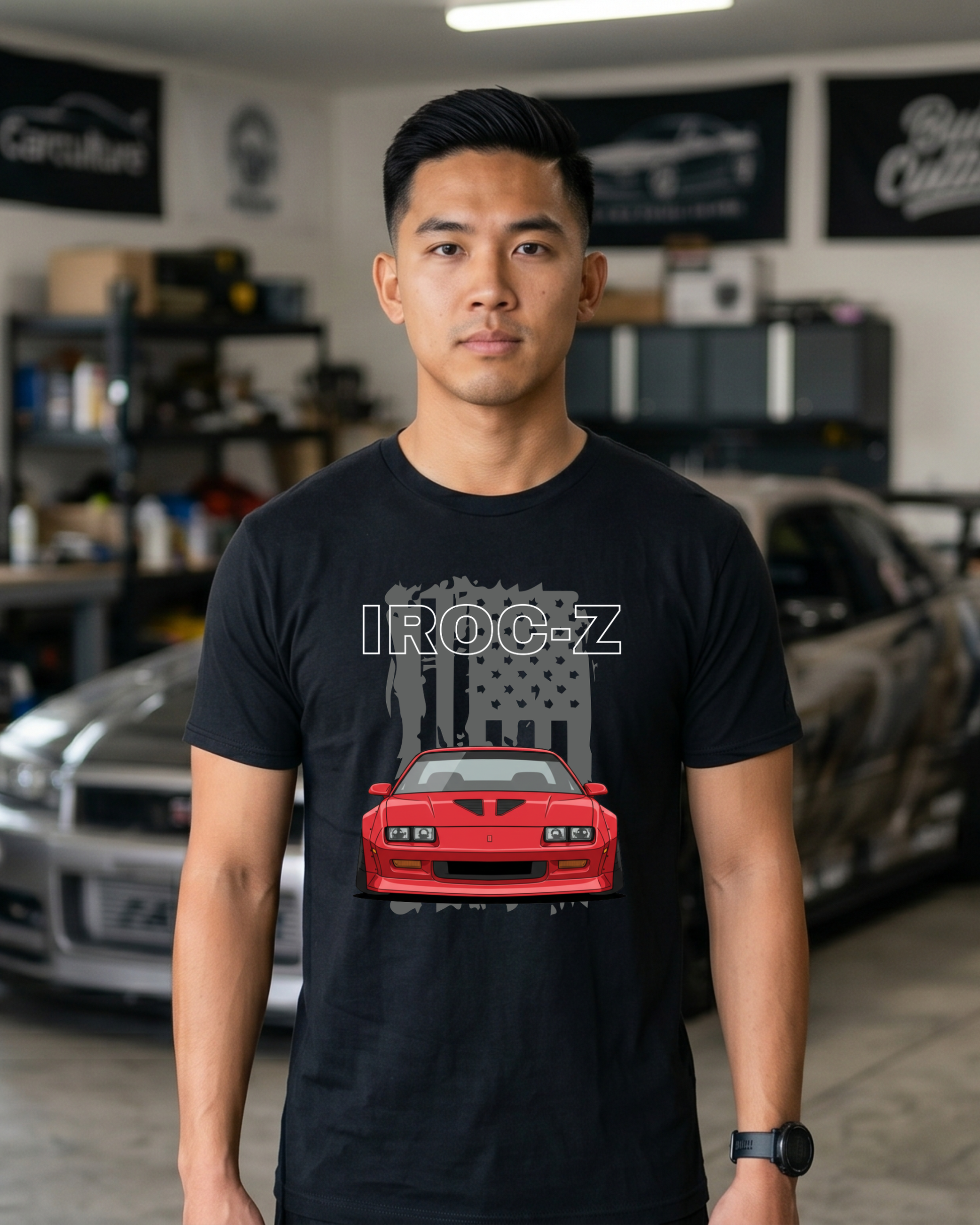 IROC-Z Inspired Tee | Widebody Muscle Car Streetwear Shirt Tuning Techniques