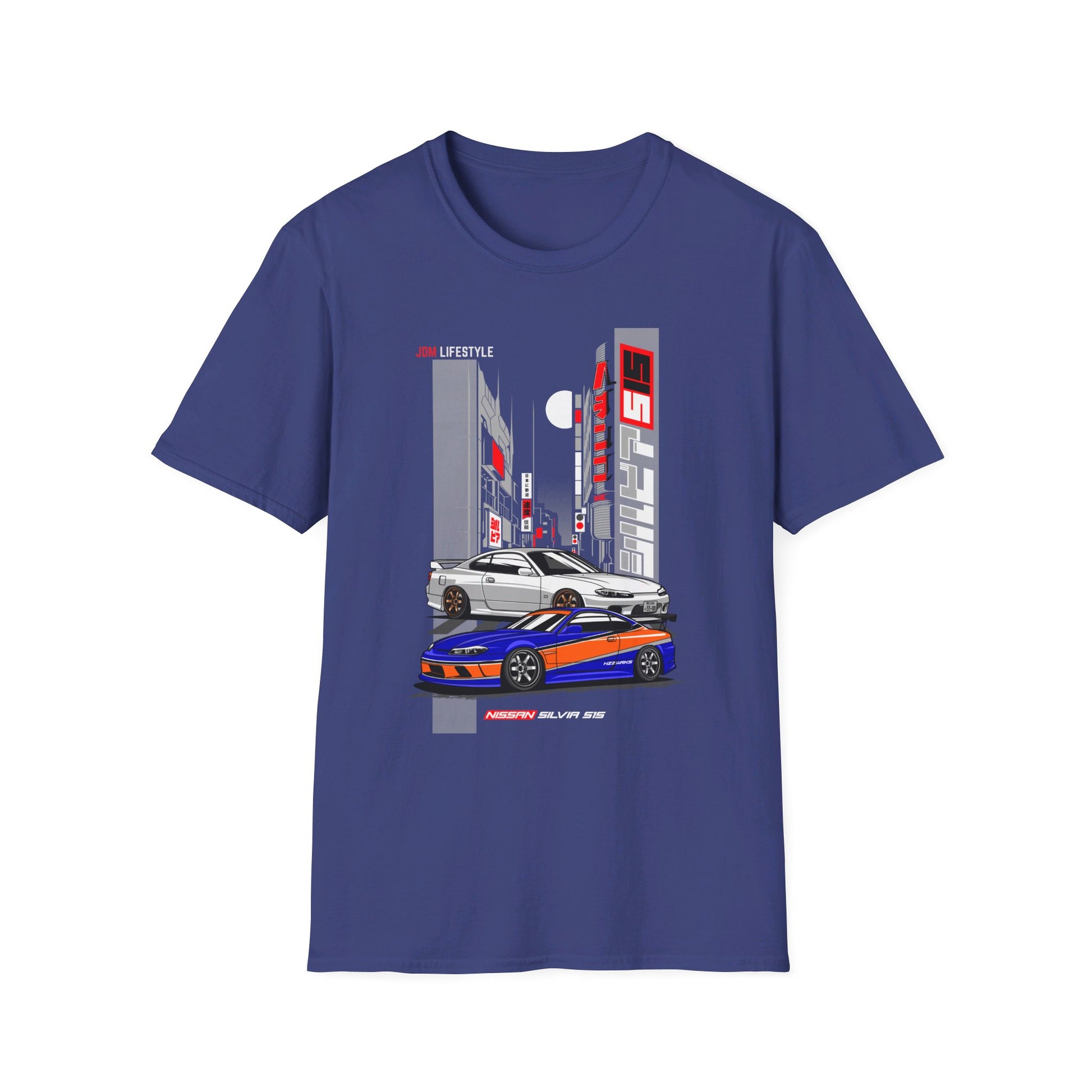 JDM Lifestyle Nissan Silvia City T-Shirt – Drift Through the Streets in Style