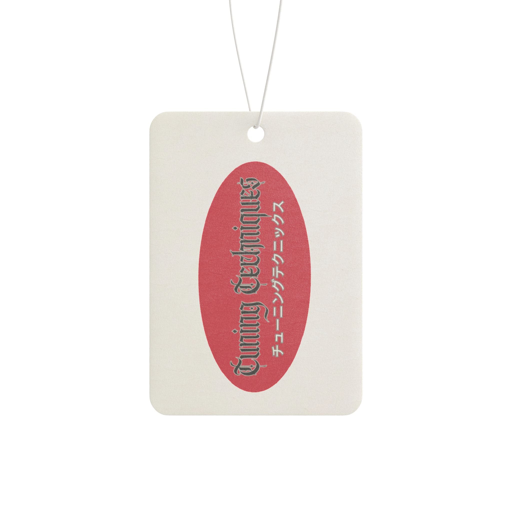 Tuning Techniques JDM Logo Scent Tag – Black Ice, Pine, New Car